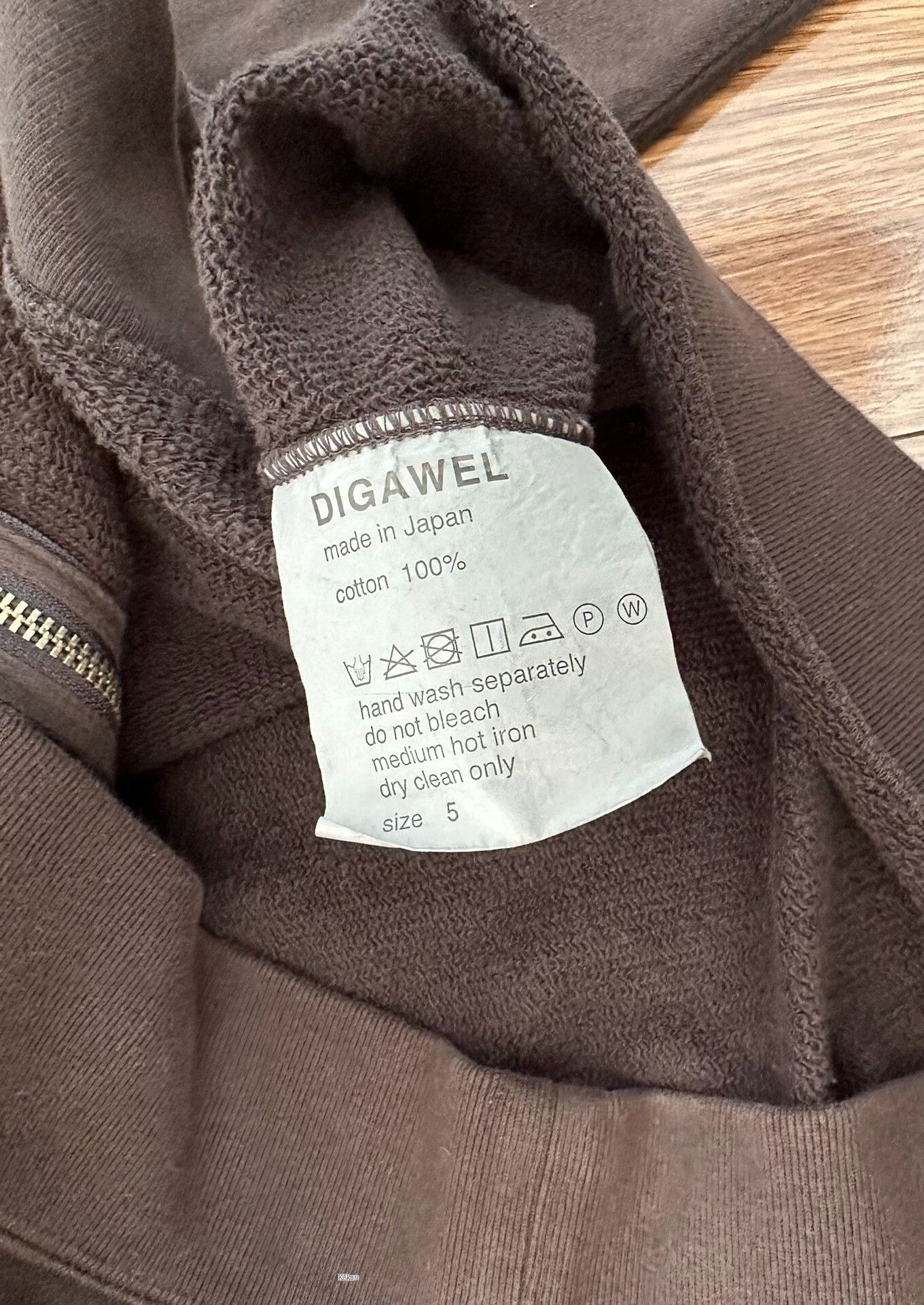 DIGAWEL DIGAWEL Zip Hoodie Size US XXL / EU 58 / 5 - 2 Thumbnail
