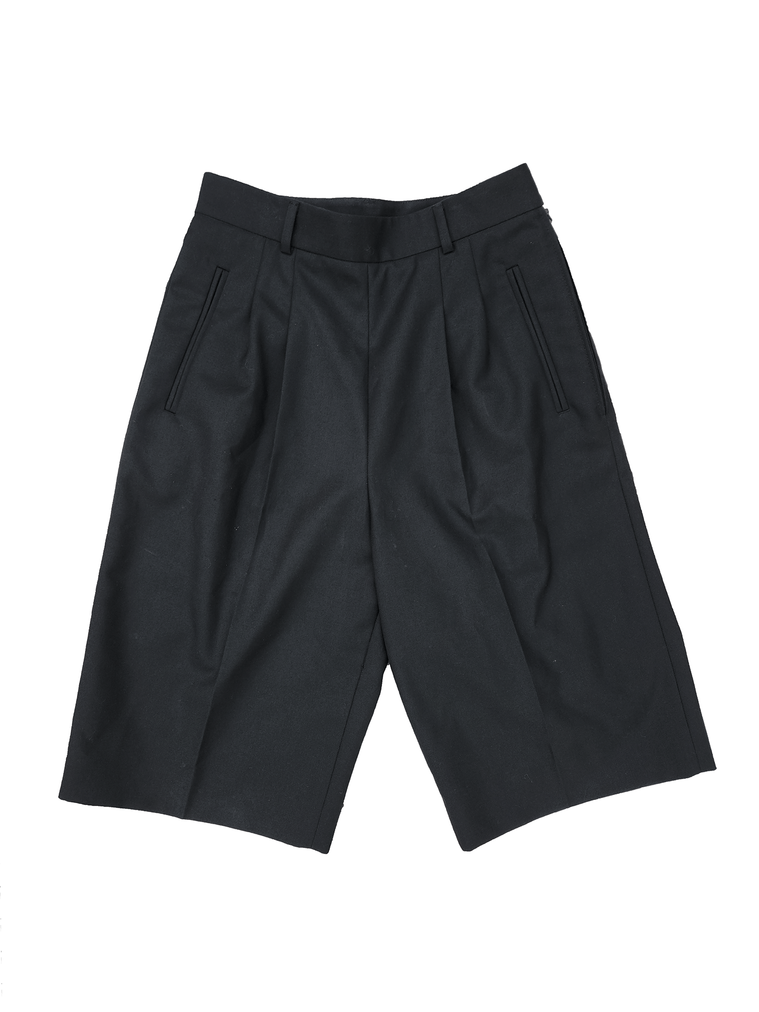 Maison Margiela Maison Margiela Black City Shorts Size 27" / US 4 / IT 40 - 1 Thumbnail
