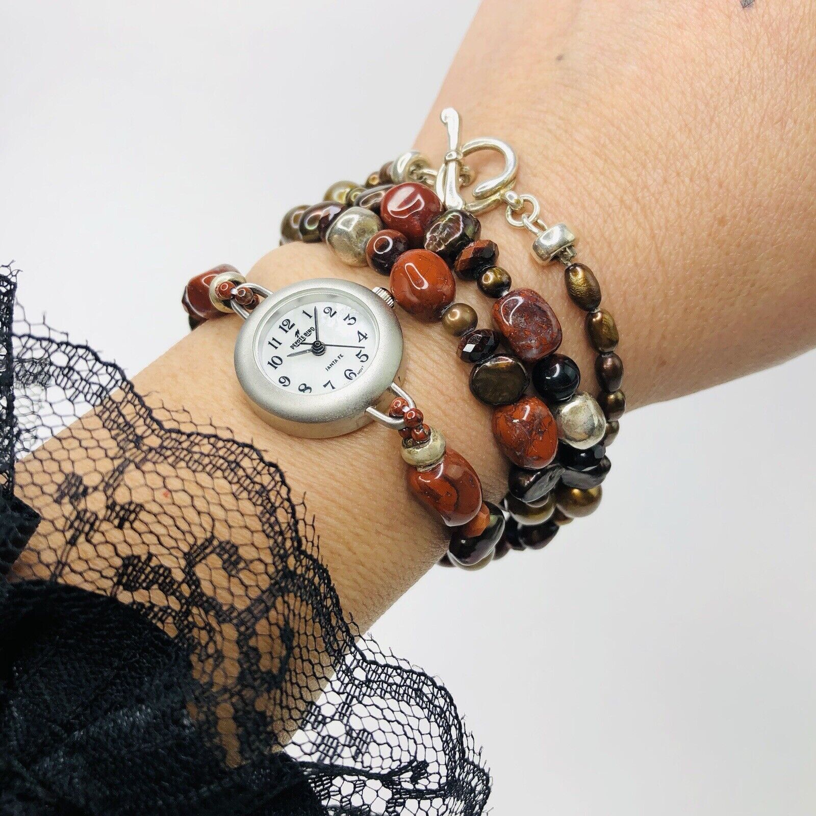 Peyote Bird Vintage Peyote Bird Women Bracelet Watch Necklace Size ONE SIZE - 2 Thumbnail