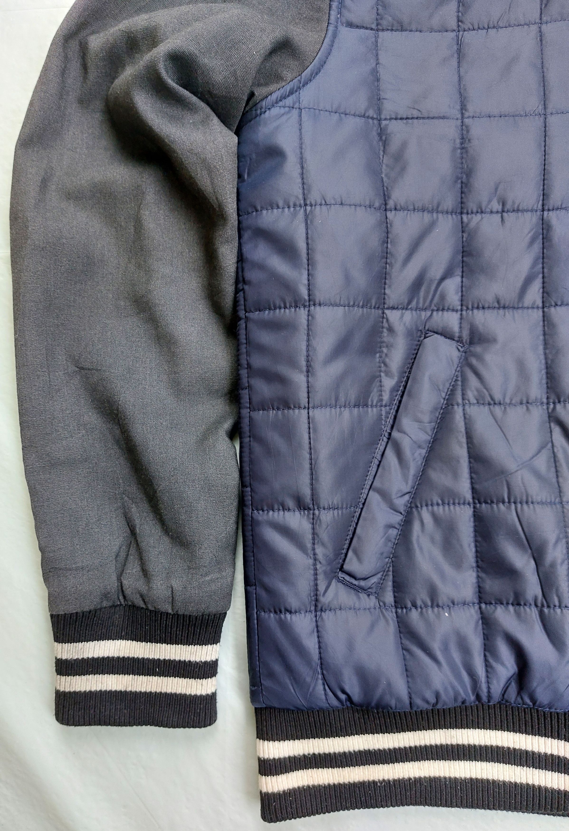 Tete Homme TETE HOMME thermolite quilted puffer varsity jacket Size US M / EU 48-50 / 2 - 4 Thumbnail
