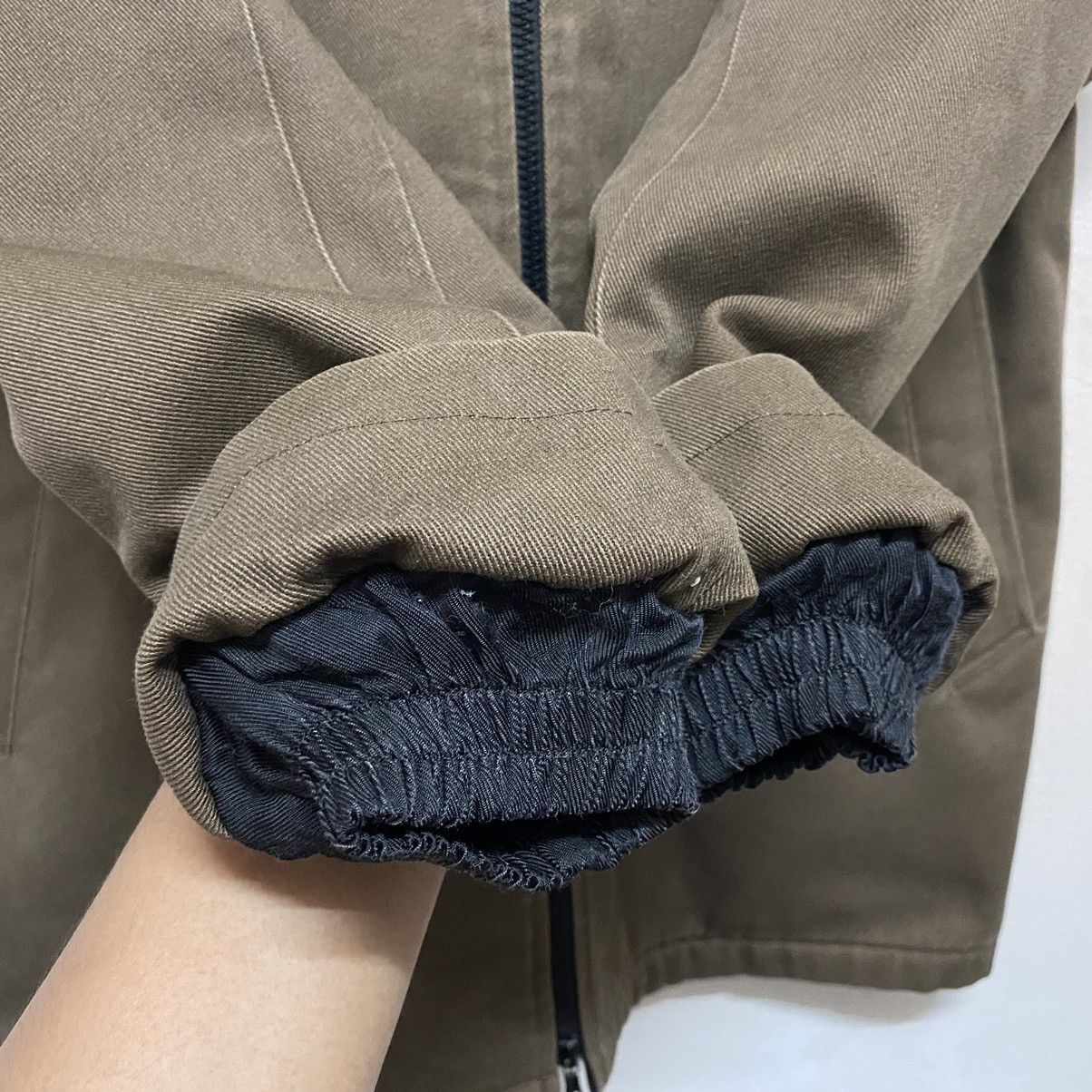 A.P.C. Vtg APC Chore Cotton x Wool Jacket Zipper Up France Size US M / EU 48-50 / 2 - 9 Thumbnail