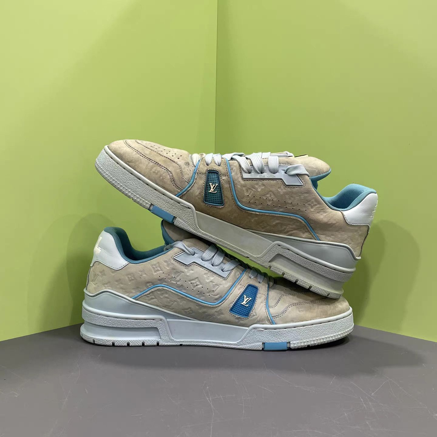 Louis Vuitton LOUIS VUITTON LV Trainer × Tyler the Creator Embossed K15 Size US 8 / EU 41 - 5 Thumbnail