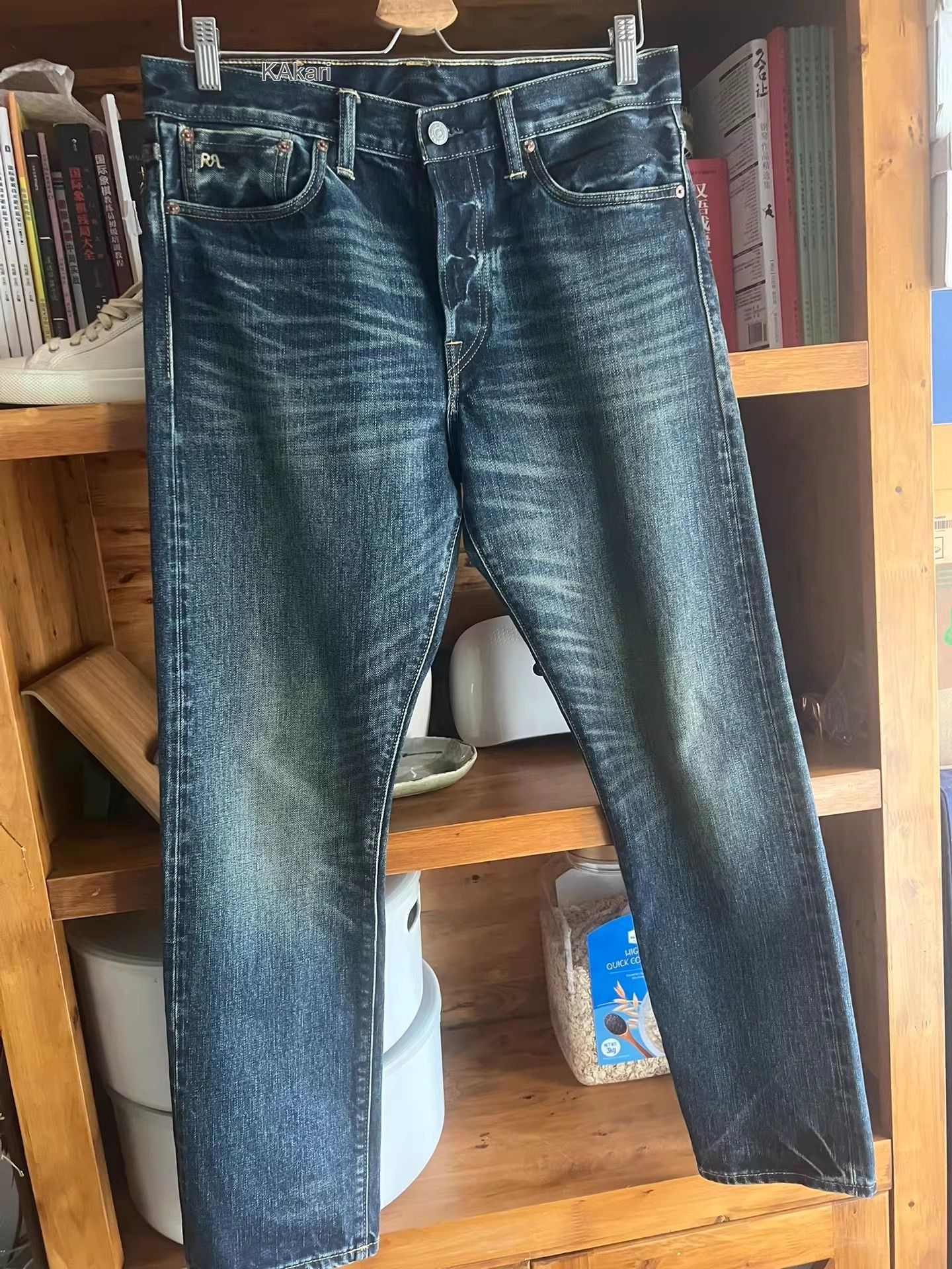 RRL Ralph Lauren RRL Double RL Slim Selvedge Jeans Size US 26 / EU 42 - 2 Thumbnail
