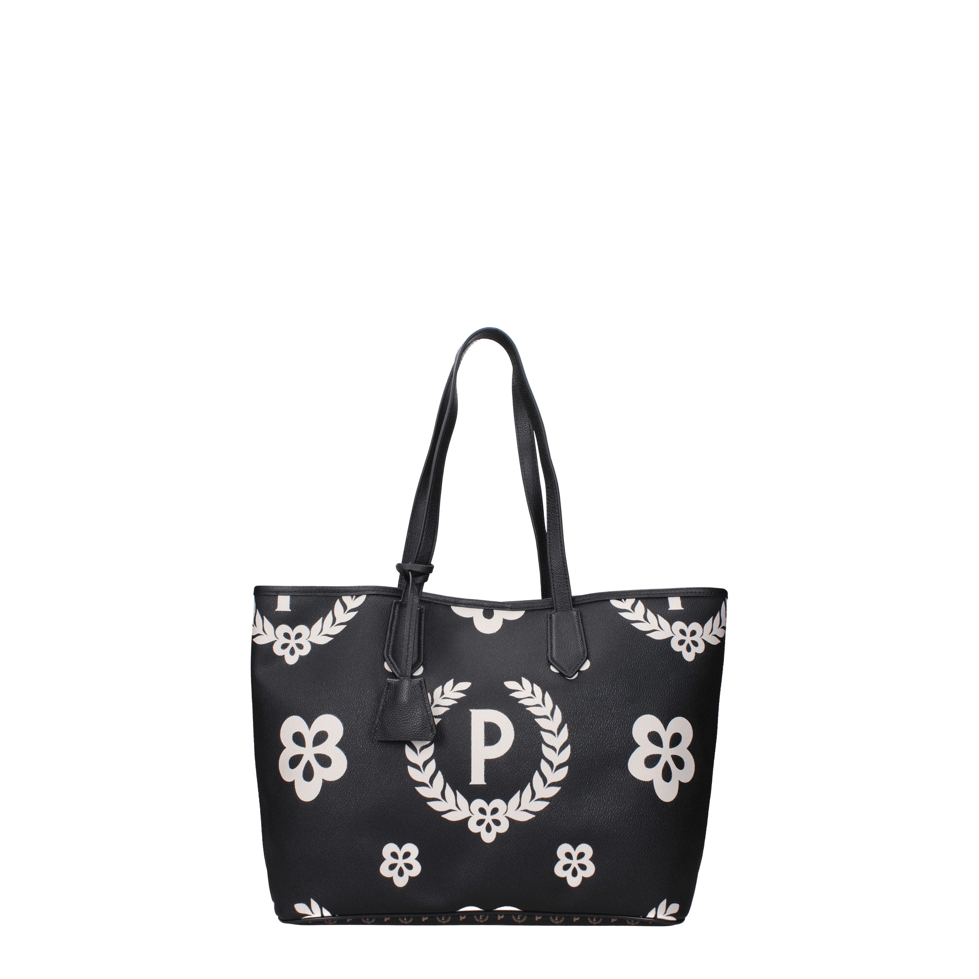 Pollini Shoulder Bag In Pvc in Brown, Women's