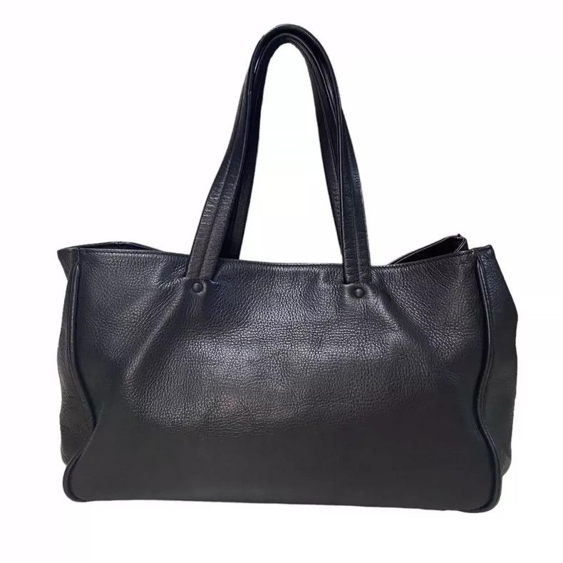 Vivienne Westwood vivienne westwood size os A black leather suitcase with a s Size ONE SIZE - 3 Thumbnail