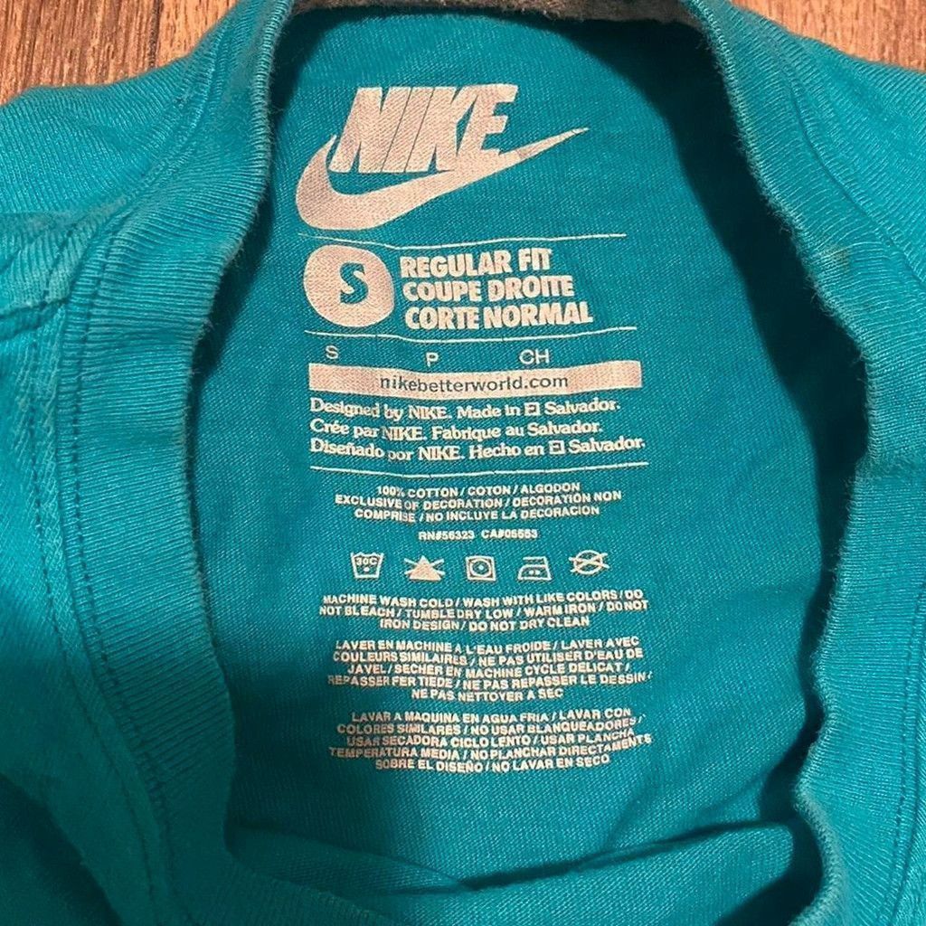 Nike Nike teal cropped tee size S Size S / US 4 / IT 40 - 3 Thumbnail