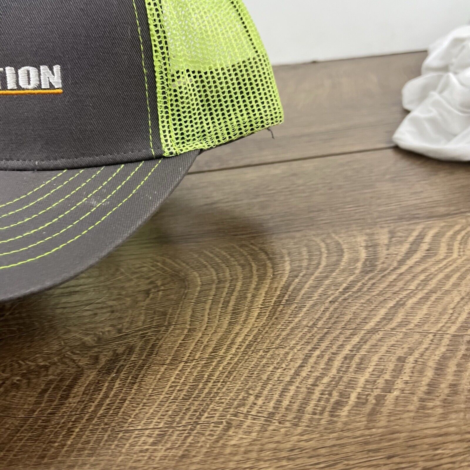 Other T&T Construction Hat Gray Cap Adjustable Hat Gray Adult Fit Size ONE SIZE - 8 Thumbnail