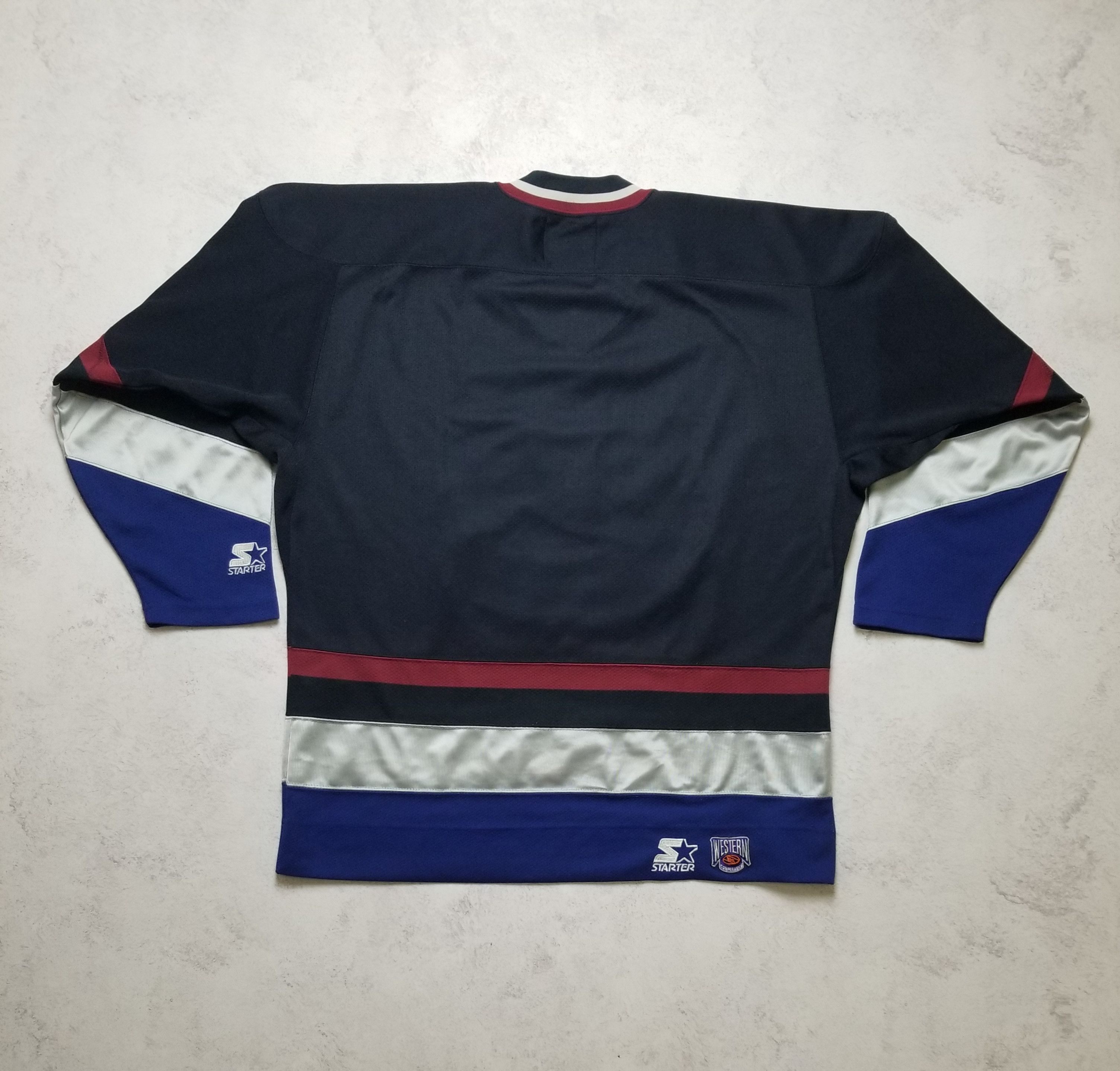 Starter Vintage Starter Vancouver Canucks Blue Orca Logo NHL Jersey Size US L / EU 52-54 / 3 - 2 Thumbnail