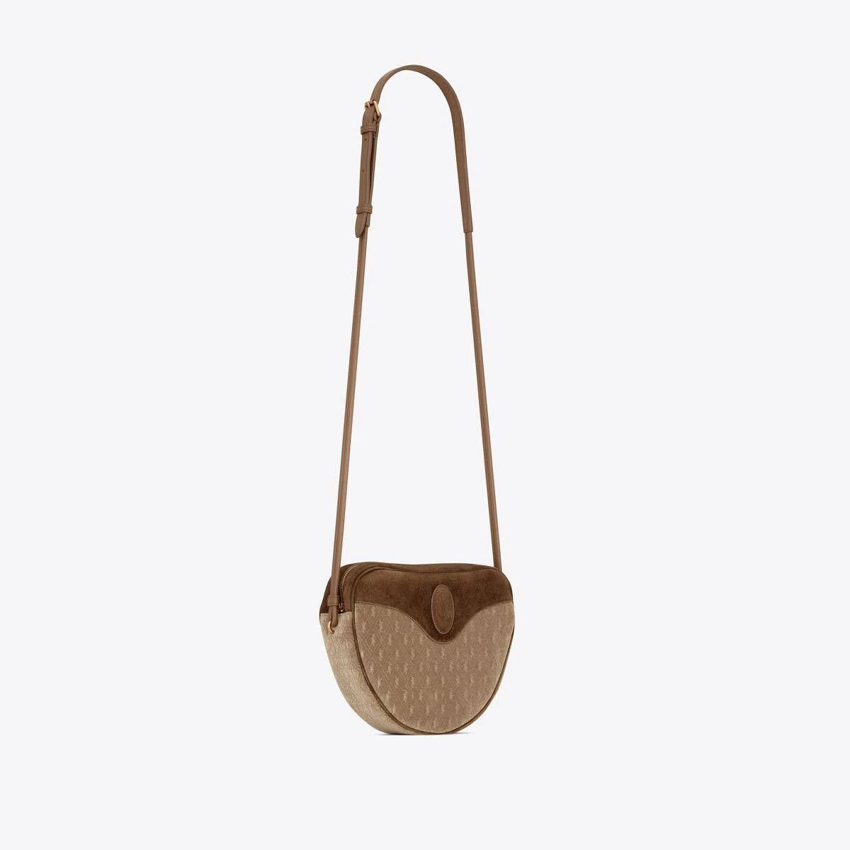Saint Laurent Paris o1s1wg111124 Size: OS / Monogramme Cross Body Bag in Brown Size ONE SIZE - 9 Thumbnail