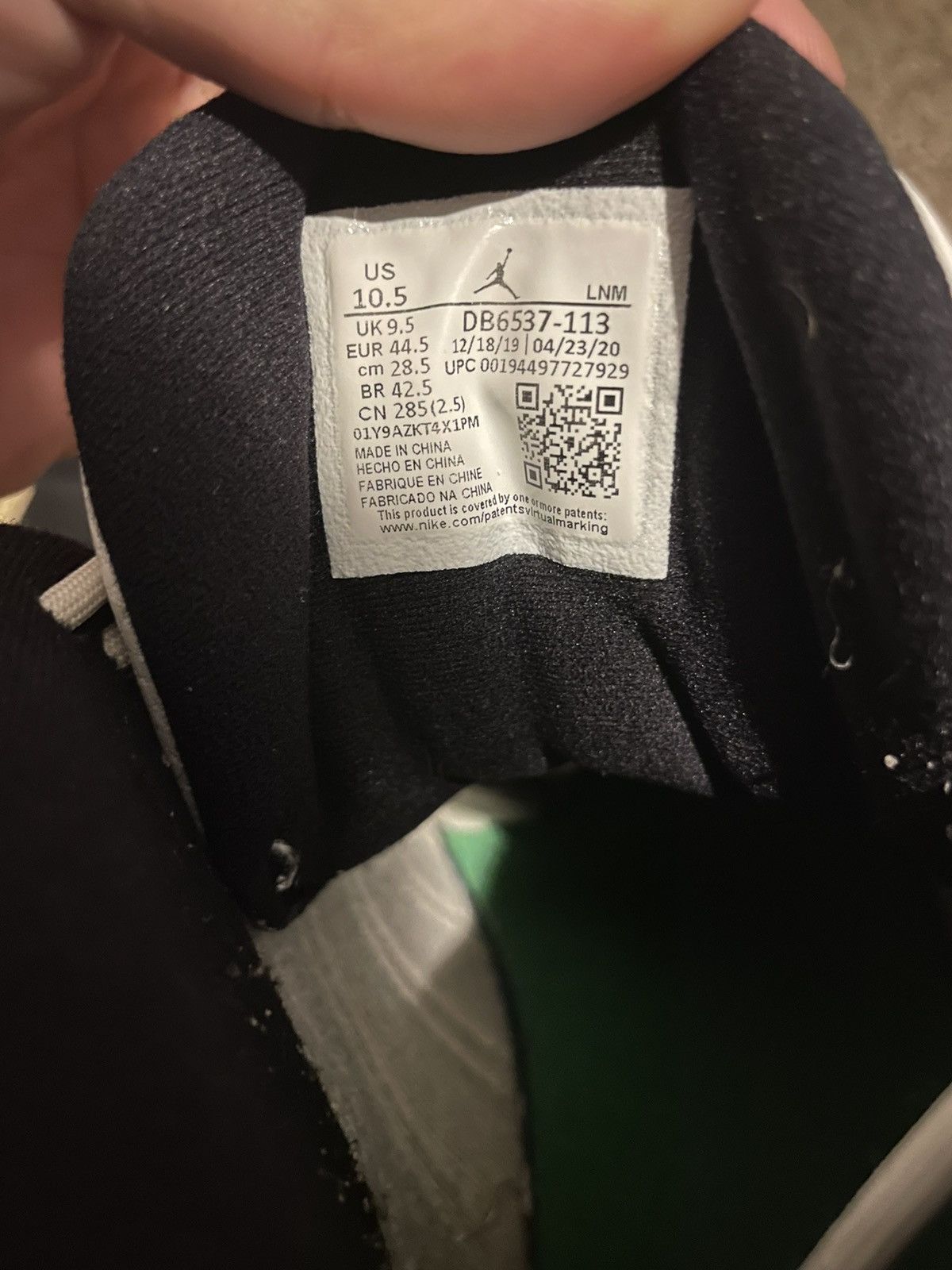 Jordan Brand Jordan 13 Lucky Green, Men’s Size 10.5(US) Barely Worn Size US 10.5 / EU 43-44 - 10 Thumbnail