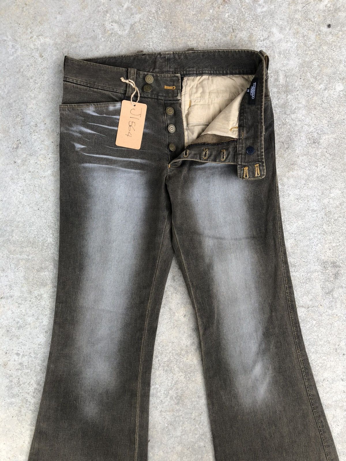 Tornado Mart Tornado Mart Flared Jeans Distressed Jeans Size US 30 / EU 46 - 3 Thumbnail