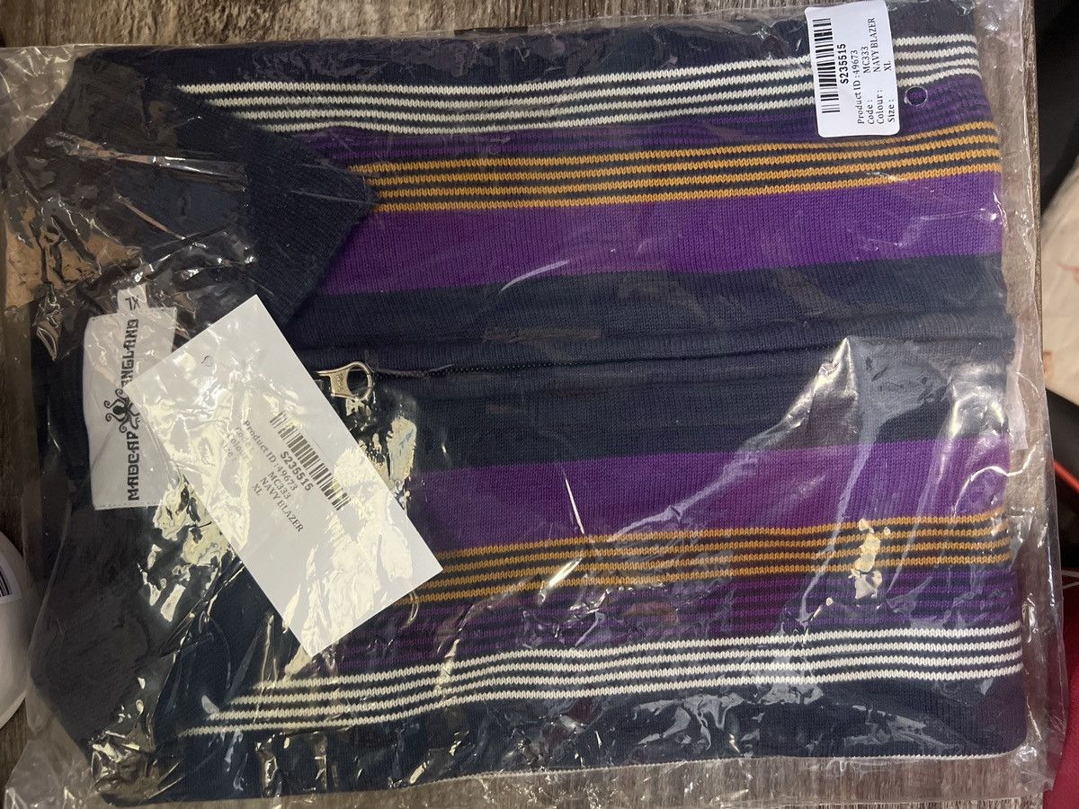 Seditionaries Madcap England SKA Mod. Polo shirt zip up Size US XL / EU 56 / 4 - 1 Thumbnail