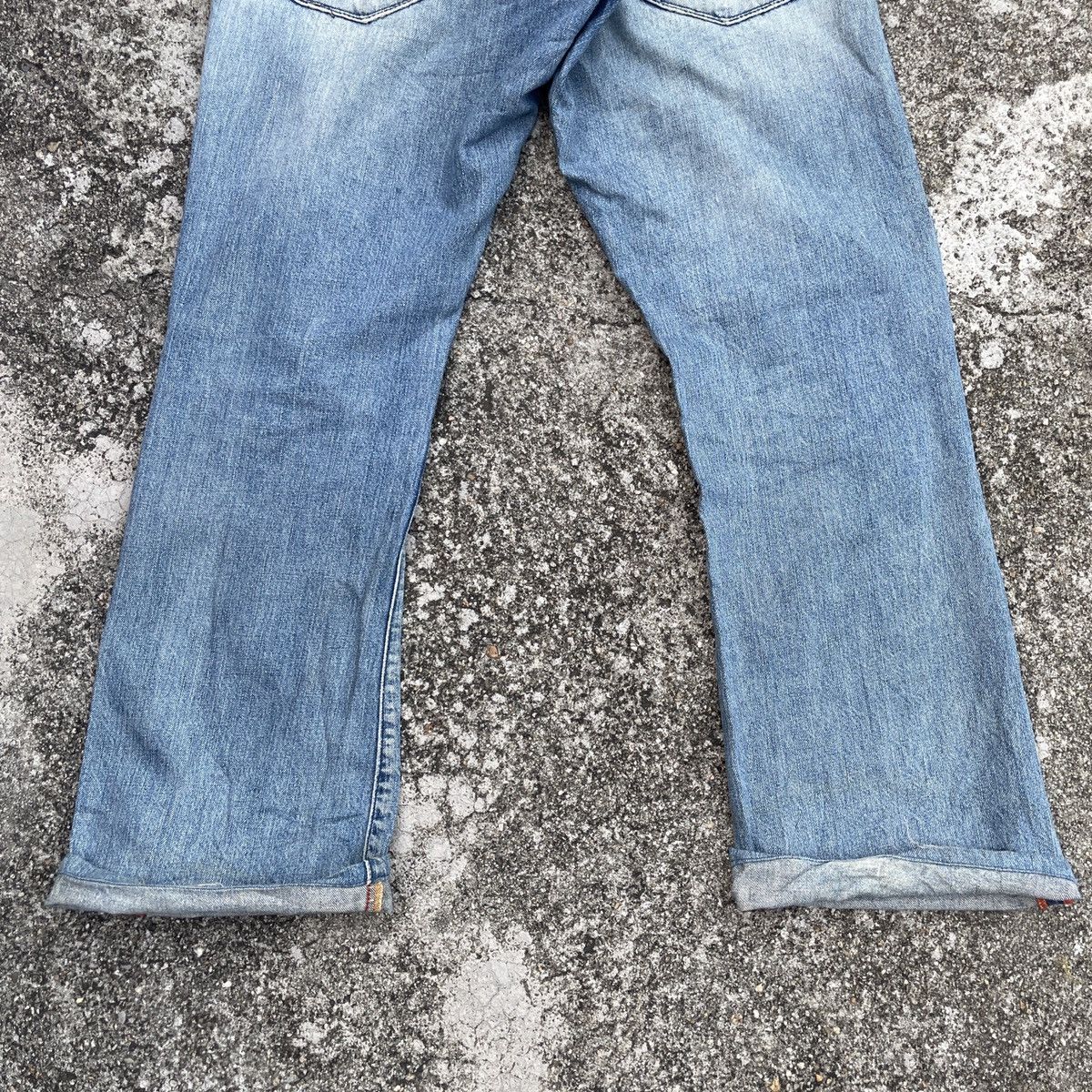Energie Vintage Stevenson Energie Distressed Denim Jeans Size US 33 - 12 Thumbnail