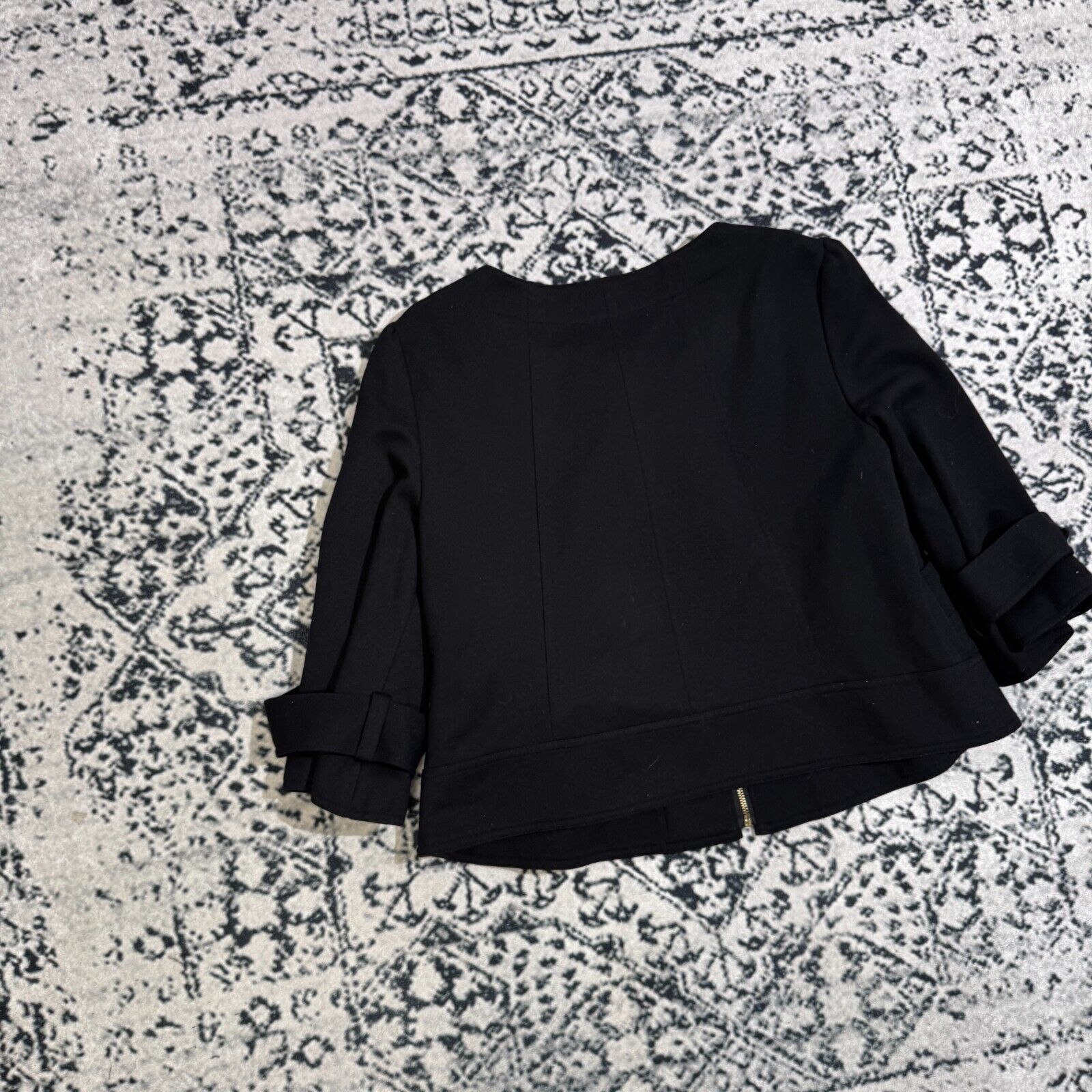 Vintage Vintage 90s Y2k Sandro Women's Black Viscose Blazer Size L Size US L / EU 52-54 / 3 - 9 Thumbnail