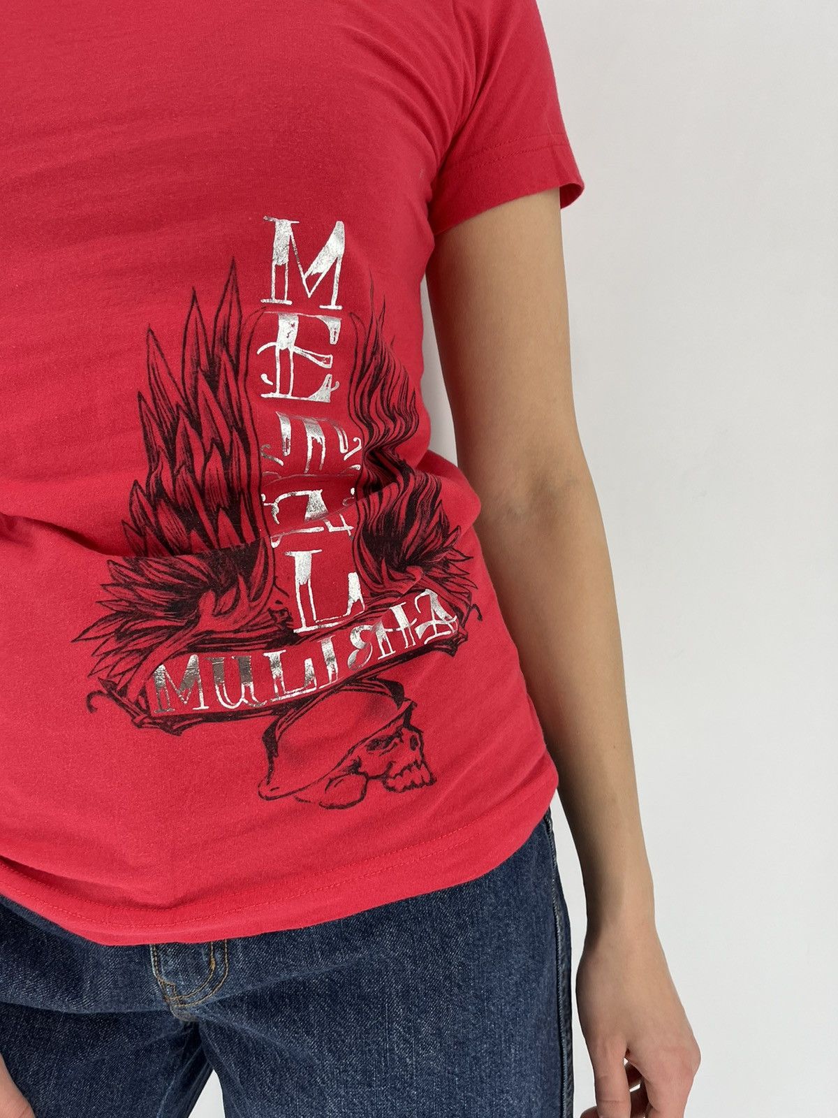 Band Tees Metal Mulisha American Made Graphic Ladies Tank Top S Size S / US 4 / IT 40 - 5 Thumbnail