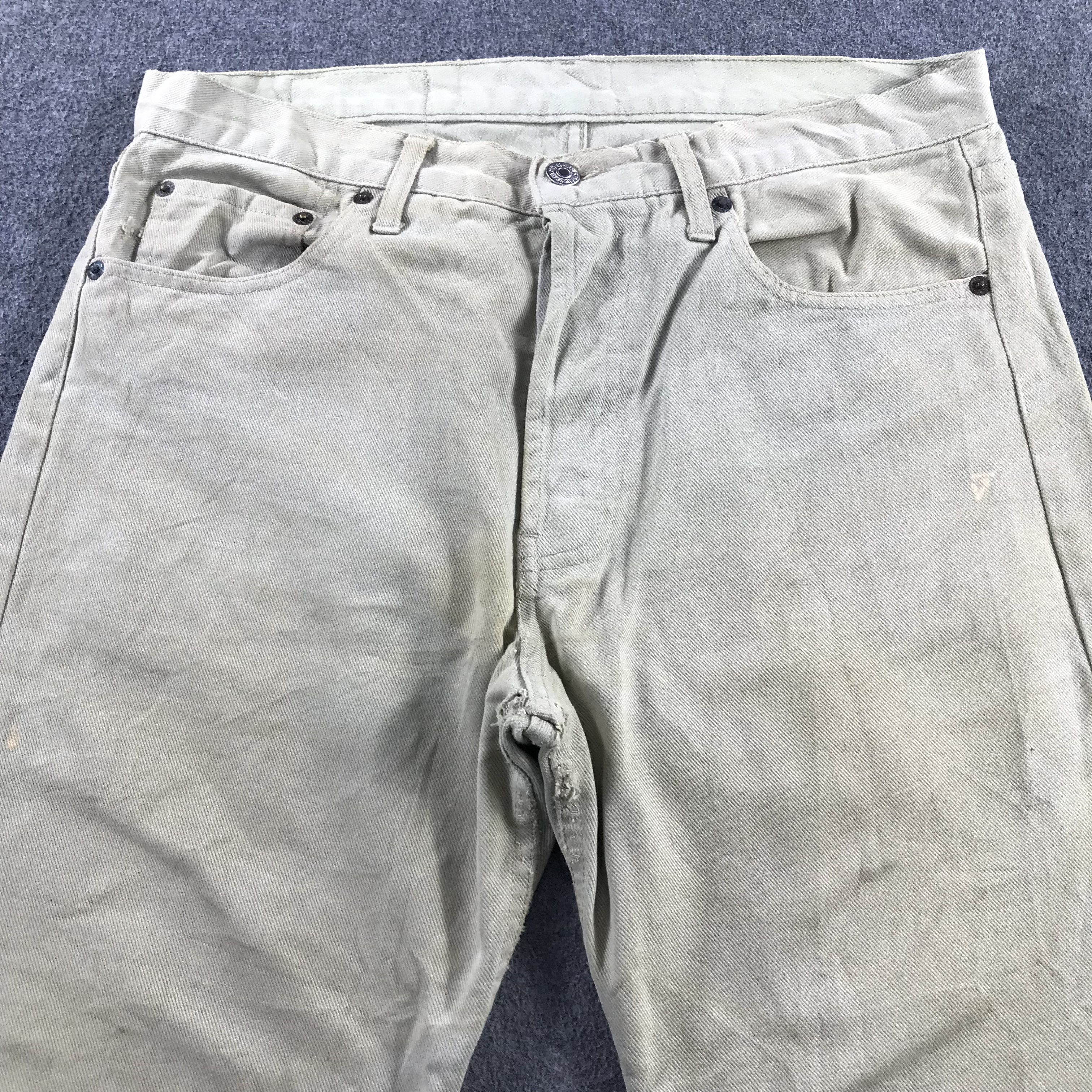 Levi's Vintage 90's Levis 501 Denim Jeans KJ3424 Size US 34 / EU 50 - 3 Thumbnail