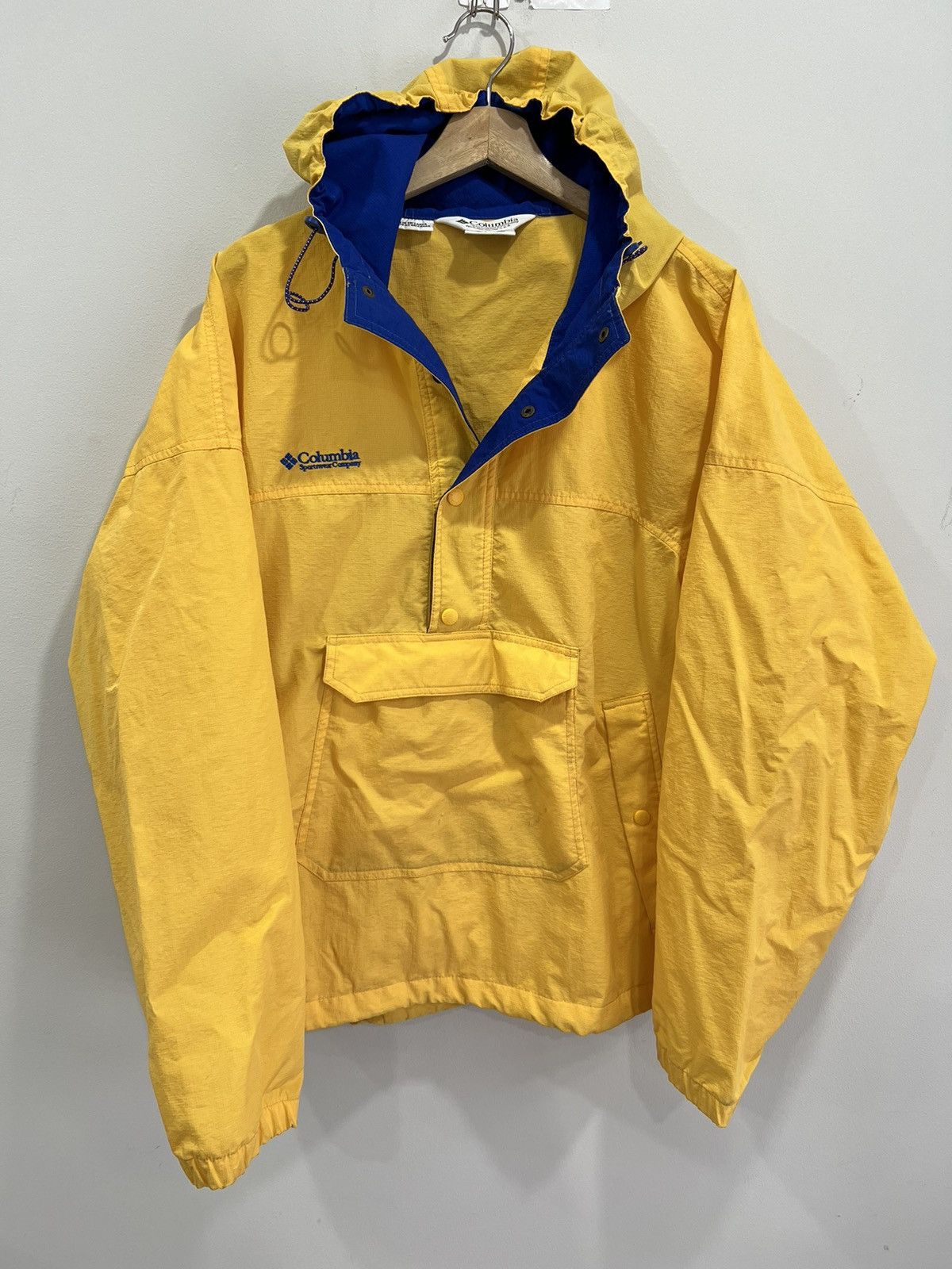 Columbia Vintage 90s Columbia Windbreaker Jacket Pullover Size US L / EU 52-54 / 3 - 1 Thumbnail