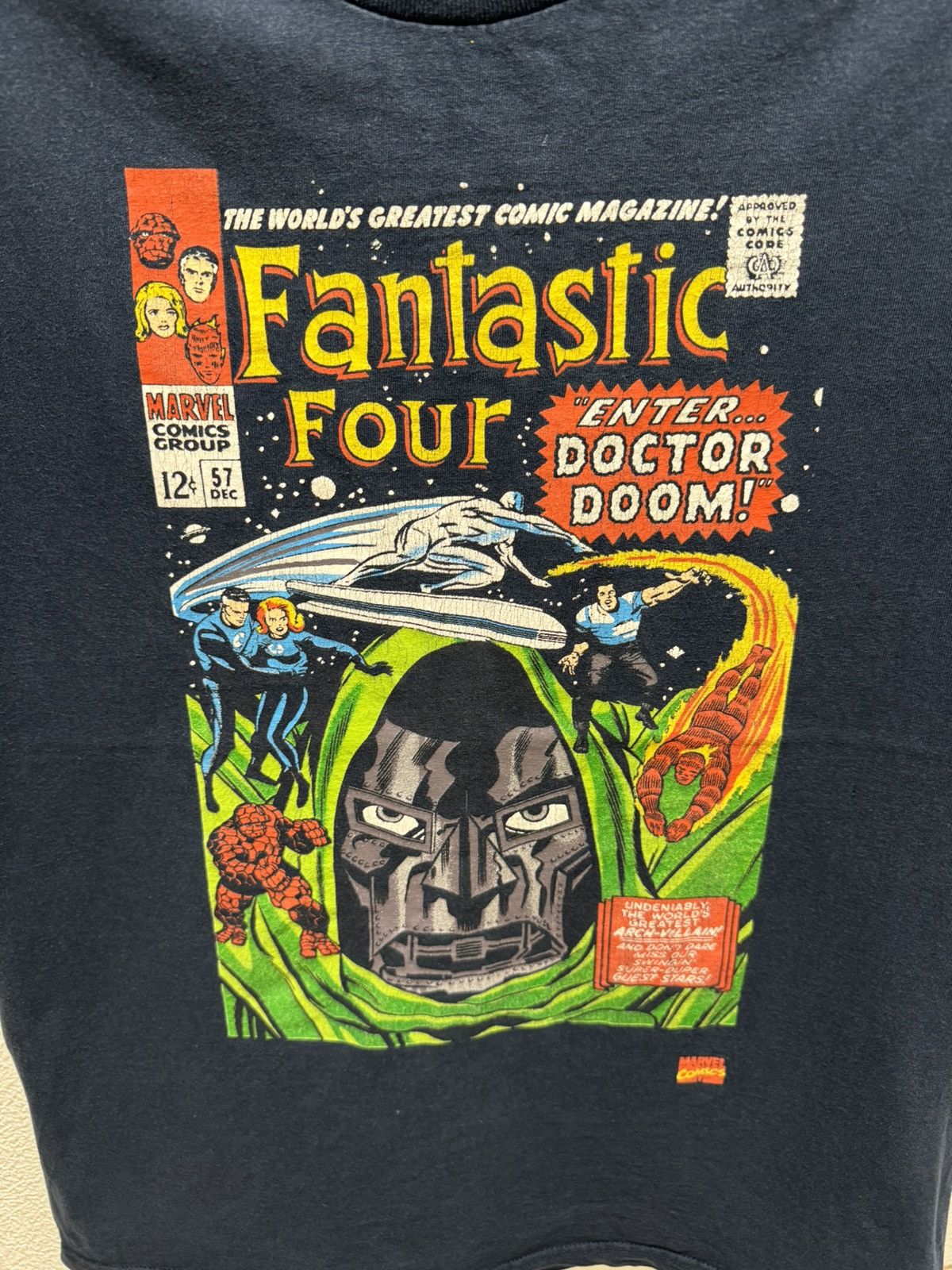 Vintage Fantastic Four vintage big logo t-shirt L sz Size US L / EU 52-54 / 3 - 5 Thumbnail