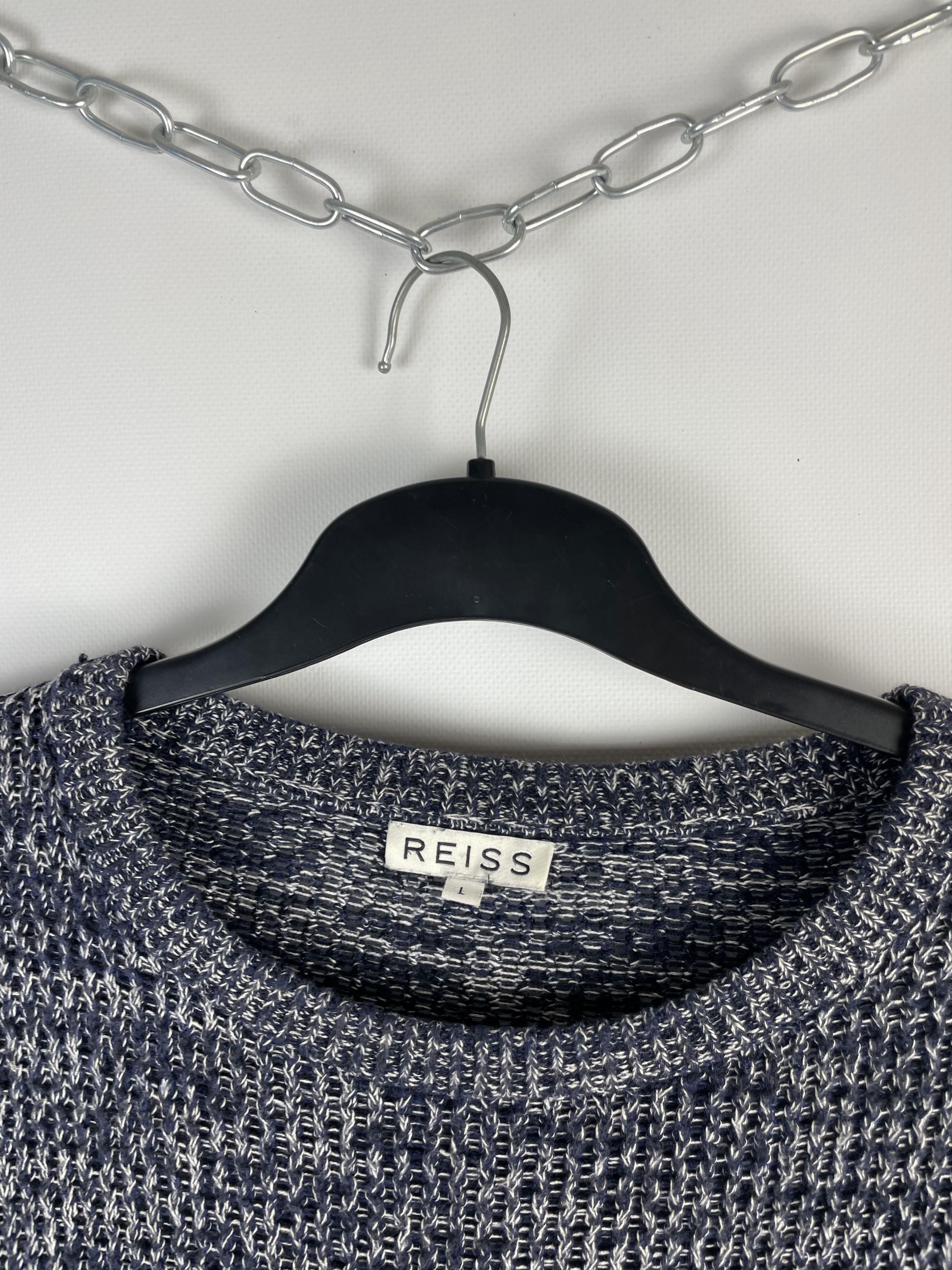 Reiss Reiss Knit Mesh Sweater Size US L / EU 52-54 / 3 - 5 Thumbnail