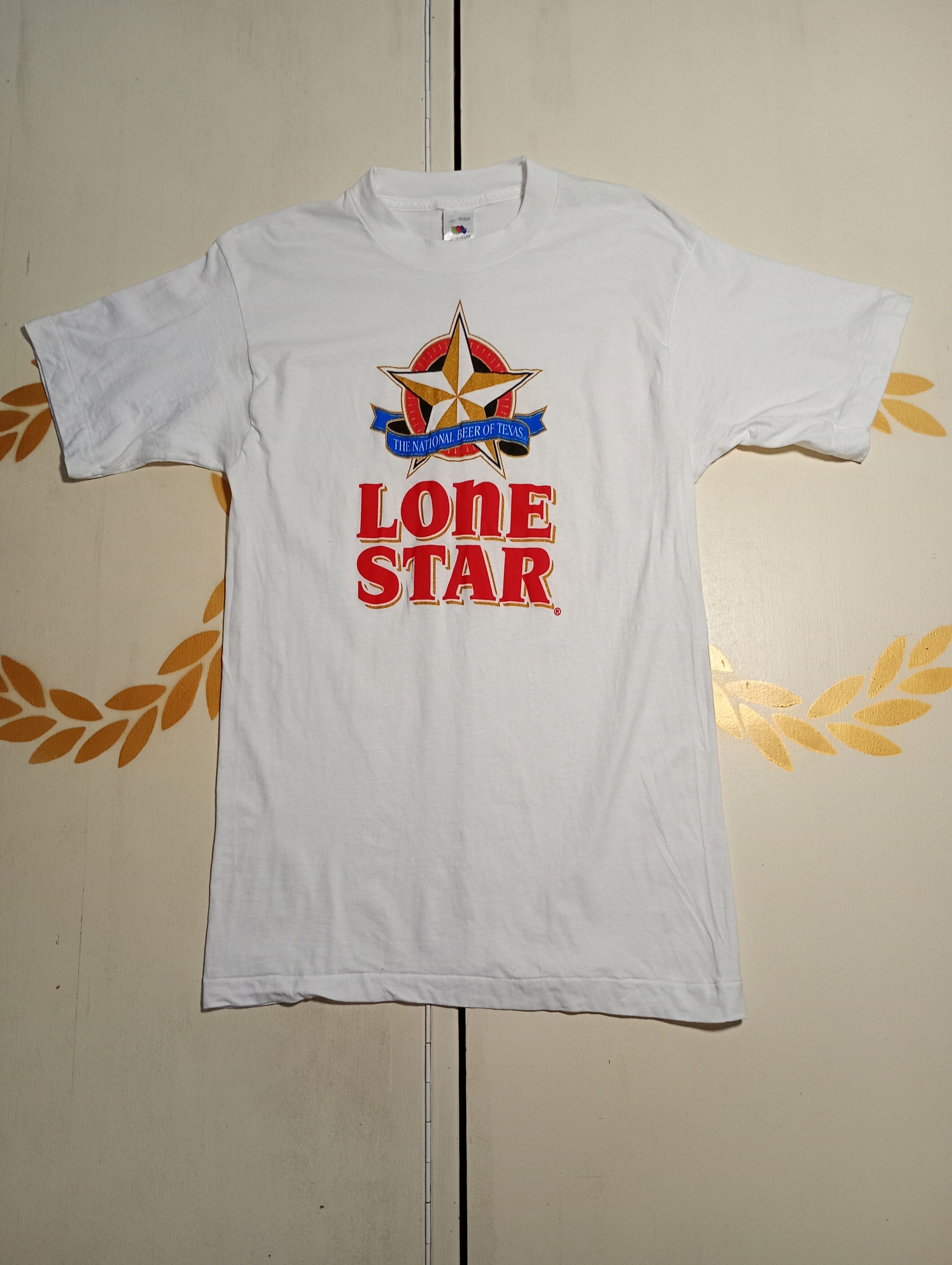 Fruit Of The Loom Lone Star Fruit Of The Loom T-Shirt Vintage 90's Size US L / EU 52-54 / 3 - 2 Thumbnail