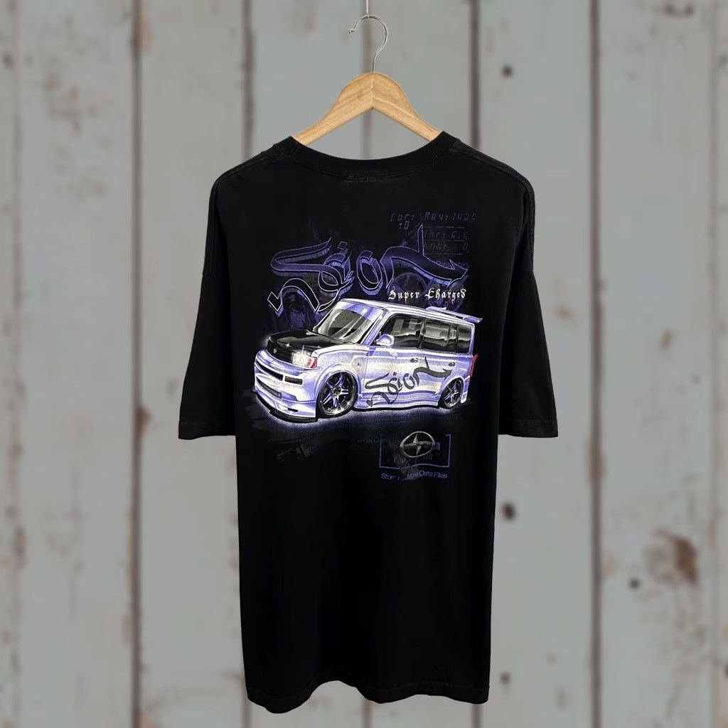Vintage VINTAGE Toyota Scion Retro Sport Car T-shirt XXL Black Men Shirt Size US XXL / EU 58 / 5 - 1 Thumbnail
