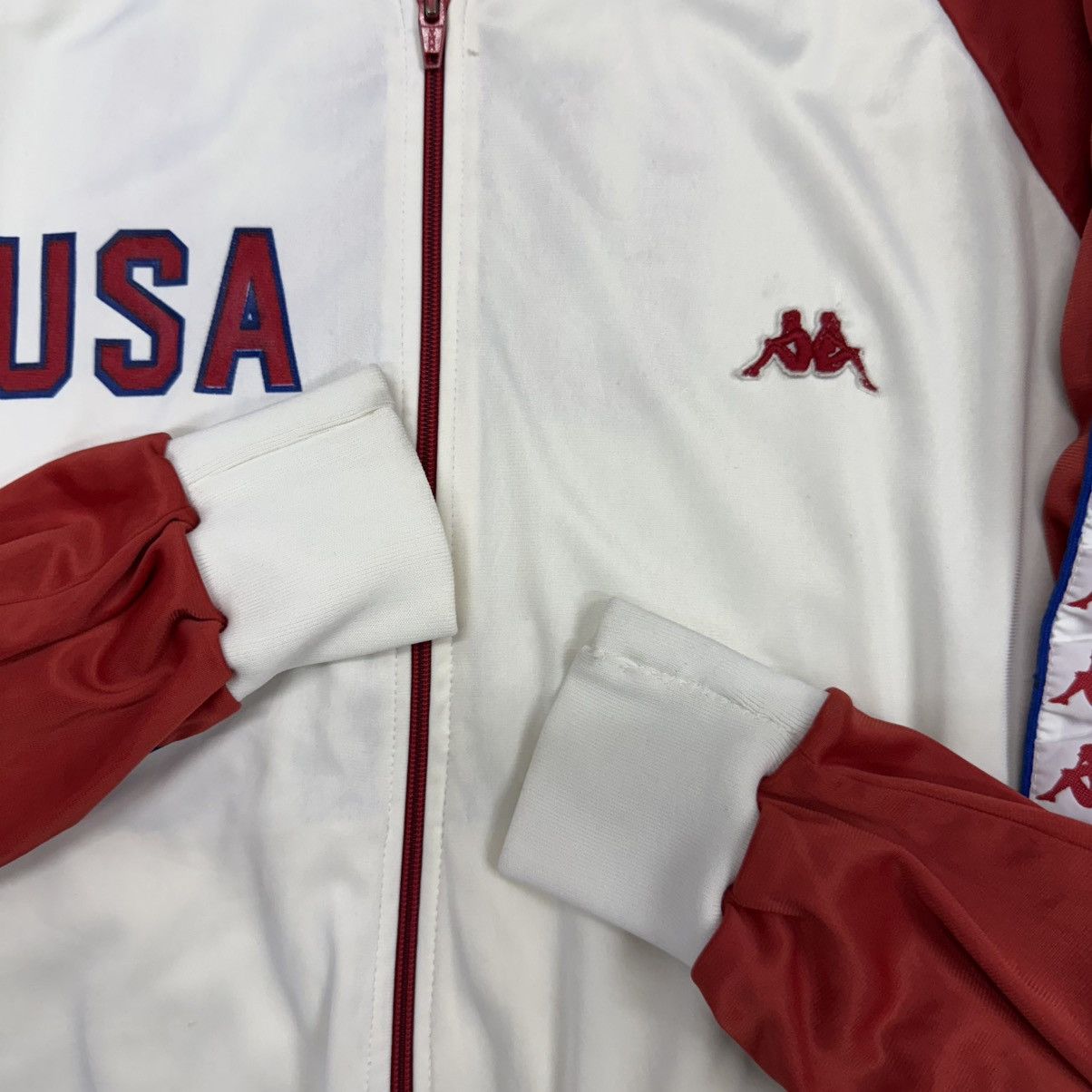 Kappa × USA Olympics × Vintage Vintage 80s Kappa Team USA Olympics Track Jacket Size US M / EU 48-50 / 2 - 7 Thumbnail