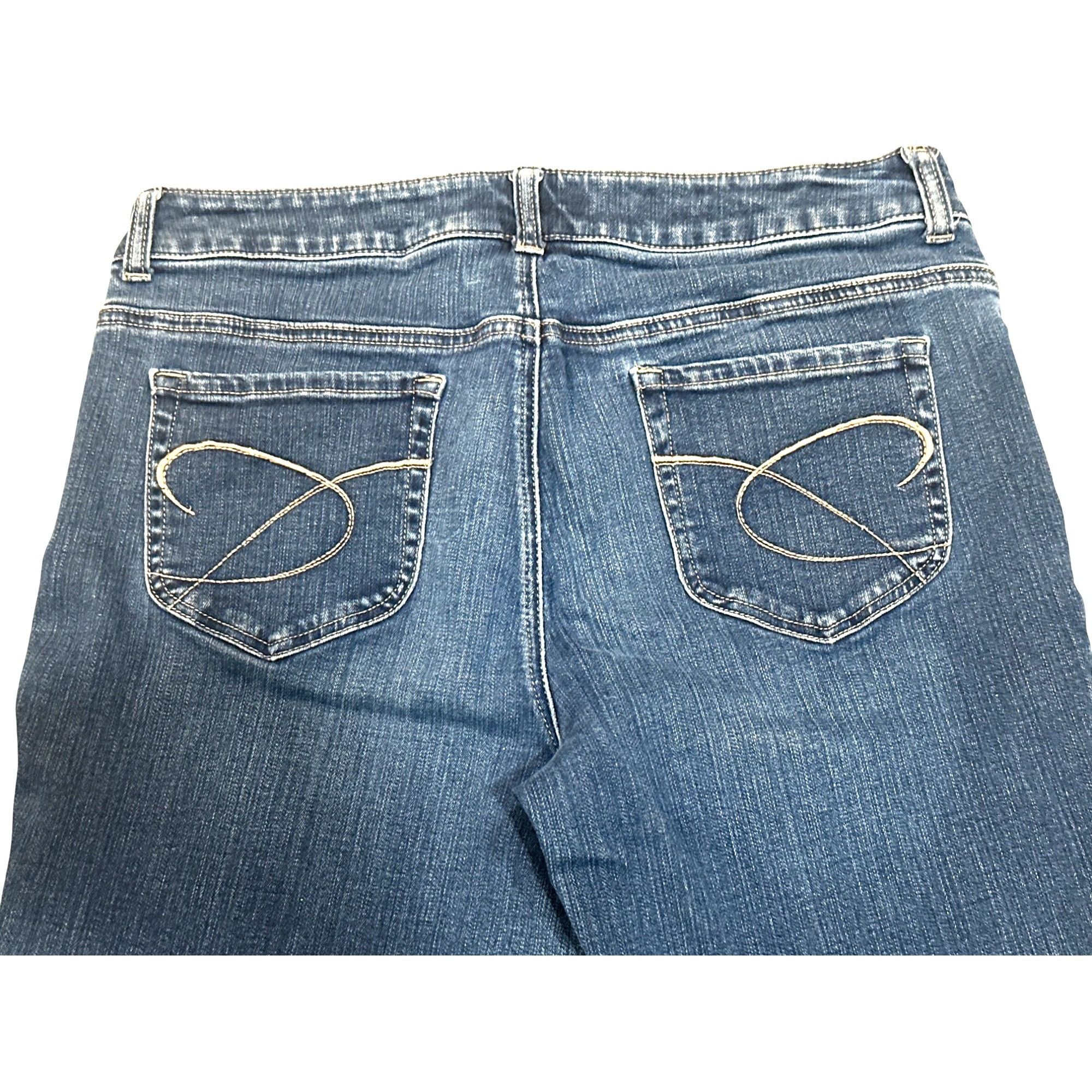 Chicos Chicos Platinum Denim Womens Jeans Size 2 Short Medium Wash Size 26" / US 2 / IT 38 - 3 Thumbnail