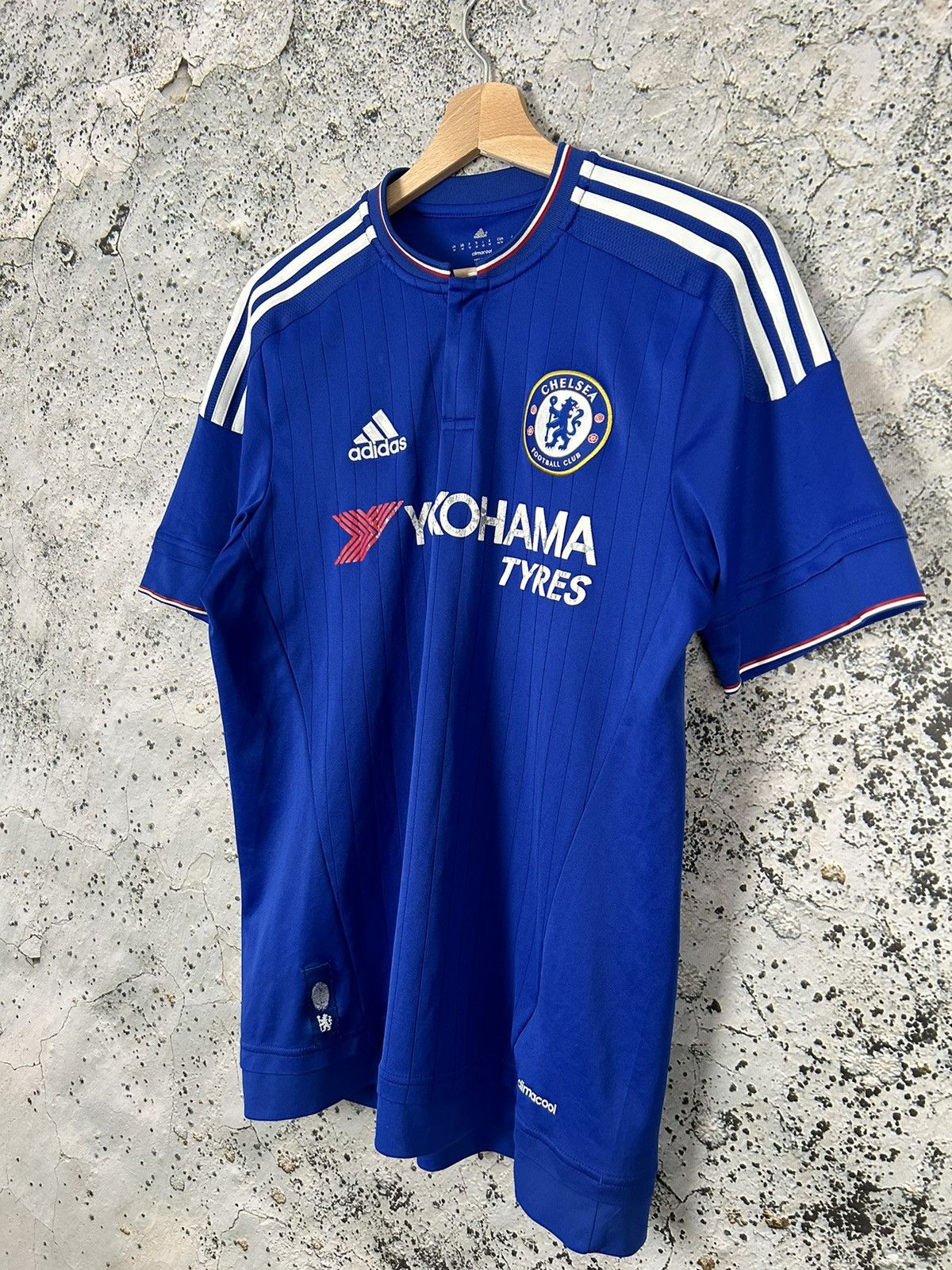 Adidas Vintage Chelsea FC Soccer Jersey Football Adidas Retro Sport Size US M / EU 48-50 / 2 - 2 Thumbnail