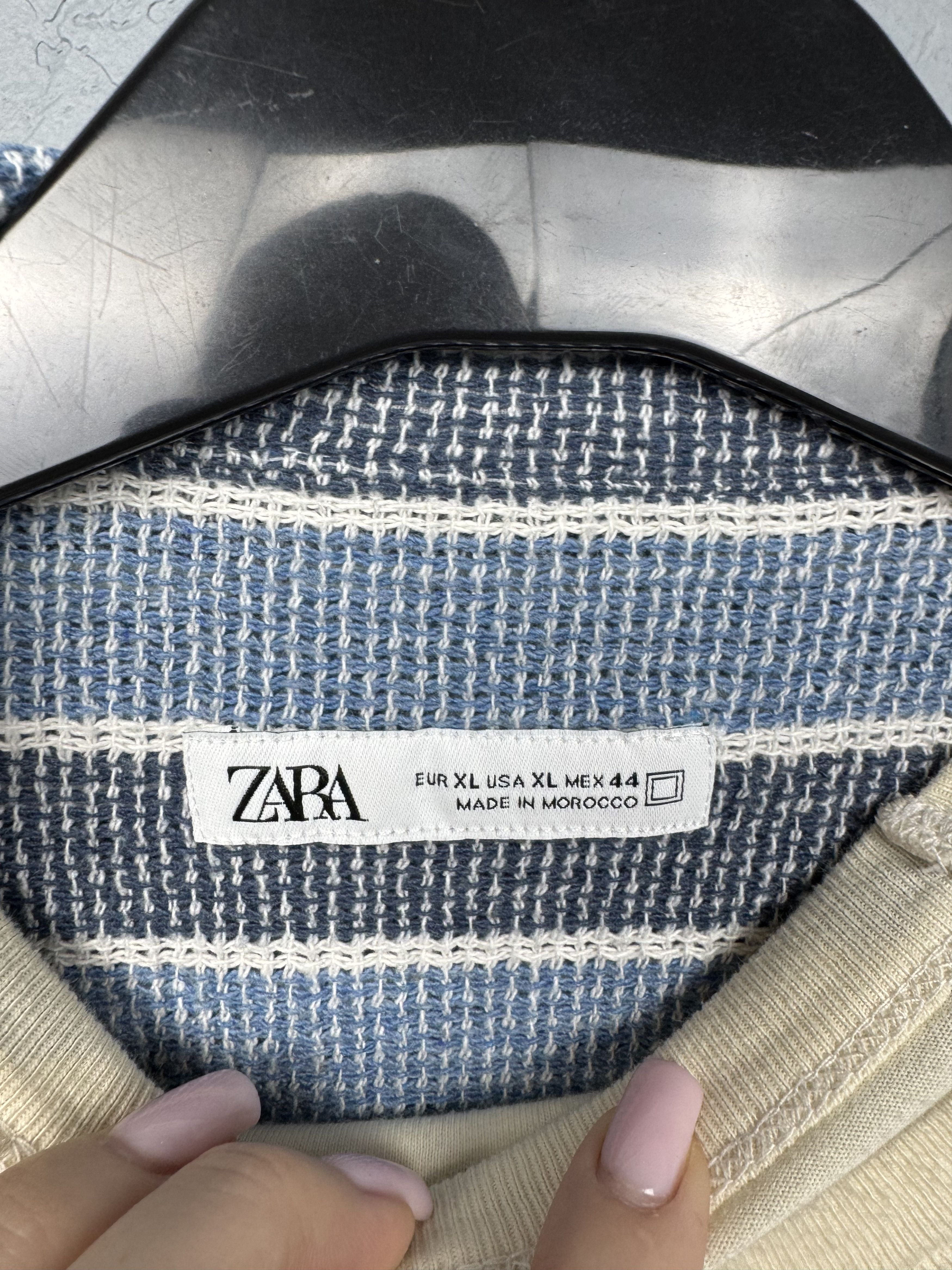 Zara Zara Mens Knit Hawaiian Shirt Size US XL / EU 56 / 4 - 3 Thumbnail