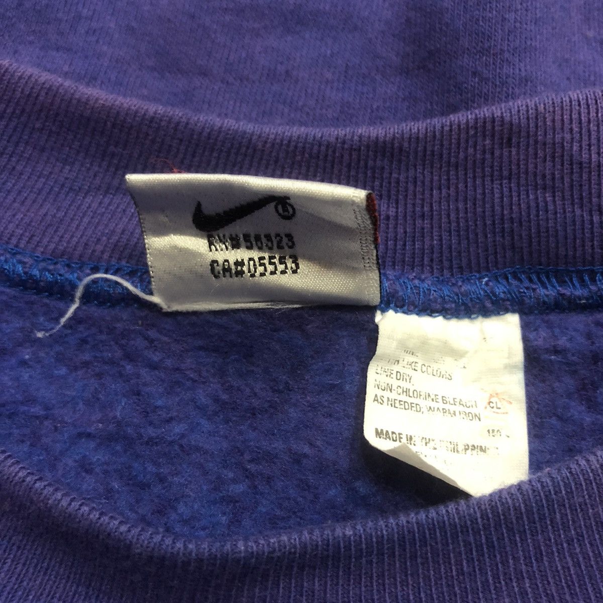 Nike × Vintage Vintage Y2K Nike Pullover Sweatshirt Size US XL / EU 56 / 4 - 7 Thumbnail