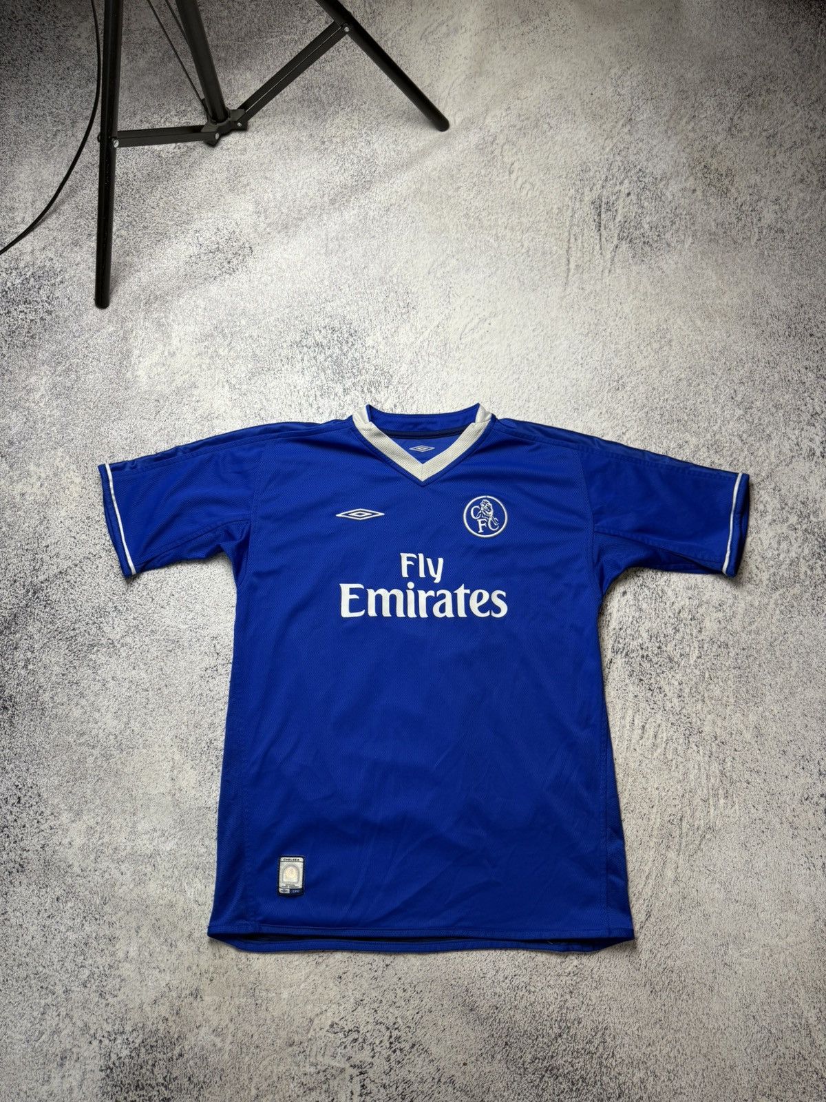 Chelsea Soccer CHELSEA 2003 #10 J.Cole FOOTBALL SHIRT SOCCER JERSEY UMBRO Size US S / EU 44-46 / 1 - 1 Thumbnail