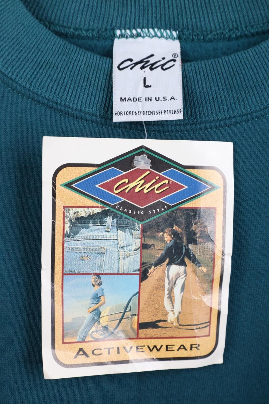 Vintage Deadstock Vintage 90s Streetwear Crewneck Sweatshirt USA Size L / US 10 / IT 46 - 4 Thumbnail