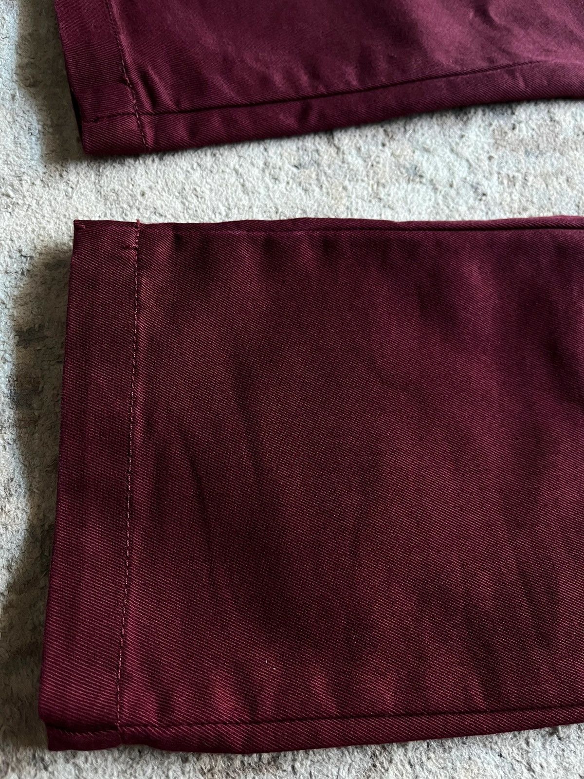 Carhartt Carhartt 2015 Chinos Pants Burgundy Deadstock Sz W 29 x L 32 Size 32" / US 10 / IT 46 - 15 Thumbnail