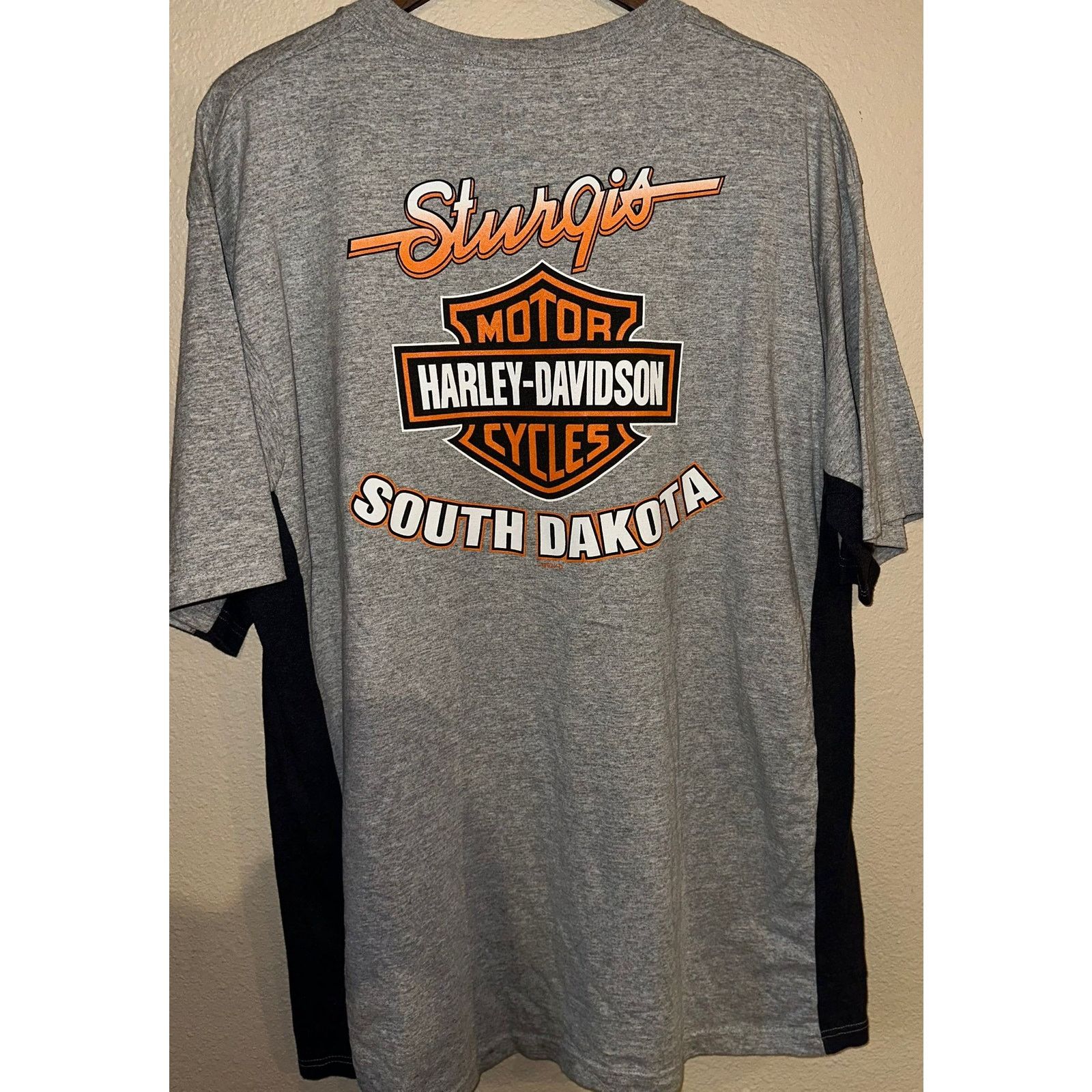 Harley Davidson 🏍️ Harley-Davidson Sturgis Graphic Grey T-Shirt - Size 2XL Size US XXL / EU 58 / 5 - 2 Thumbnail