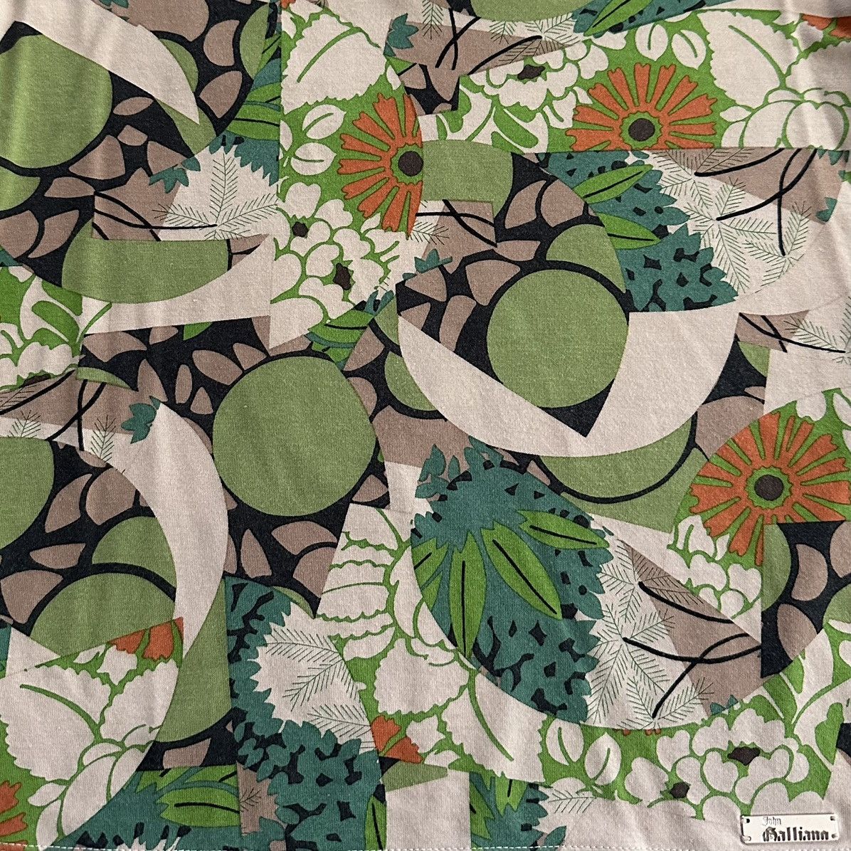 John Galliano AW2005 Floral Camo Mix T-Shirt Size M / US 6-8 / IT 42-44 - 2 Thumbnail