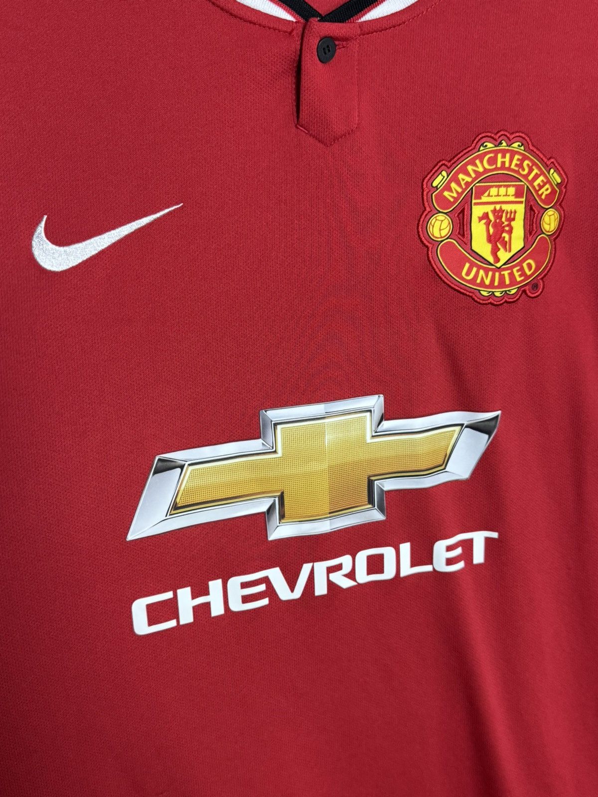 Nike Manchester United 14/15 Home Di Maria Football Jersey Size US L / EU 52-54 / 3 - 4 Thumbnail