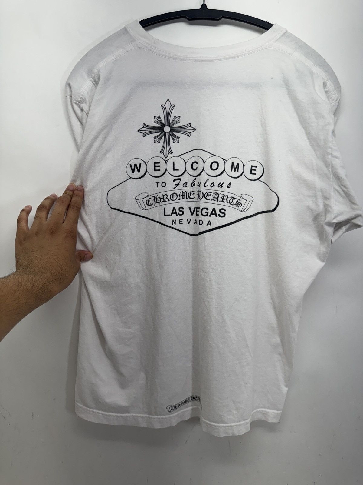 Chrome Hearts Chrome Hearts Las Vegas Exclusive White Tee Size US L / EU 52-54 / 3 - 2 Thumbnail