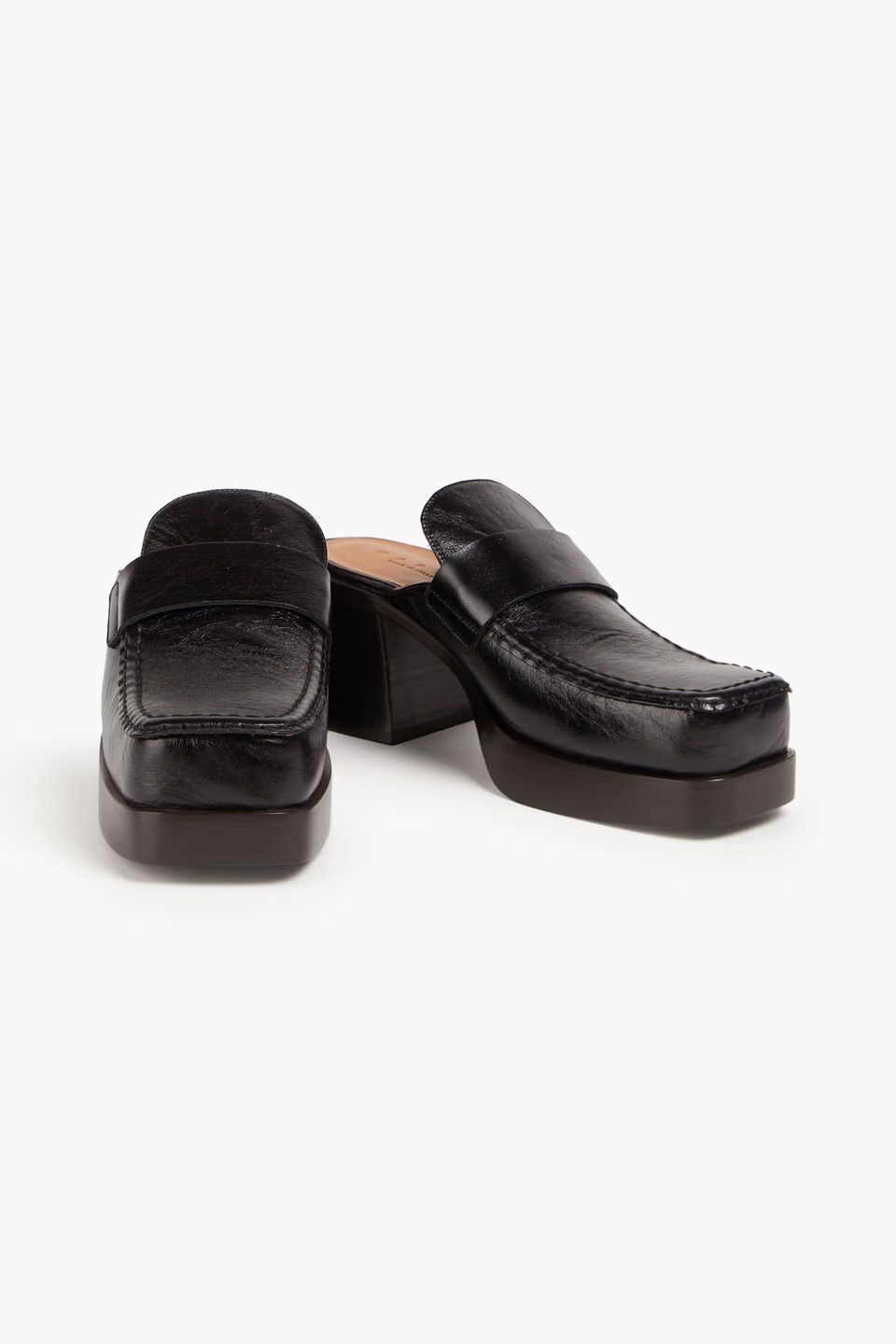 Marni o1y1025 Mules in Black Size US 7 / IT 37 - 4 Thumbnail