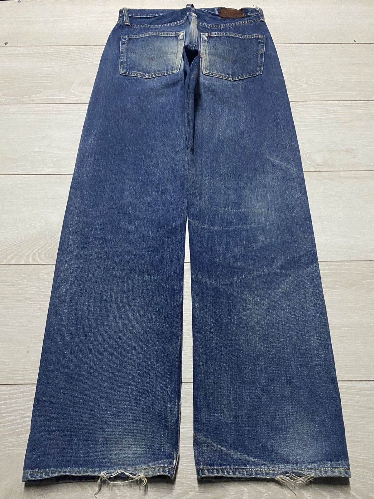 Acne Studios Vintage Canton Blue Wash Selvedge Denim Loose Jeans Size US 28 / EU 44 - 2 Thumbnail