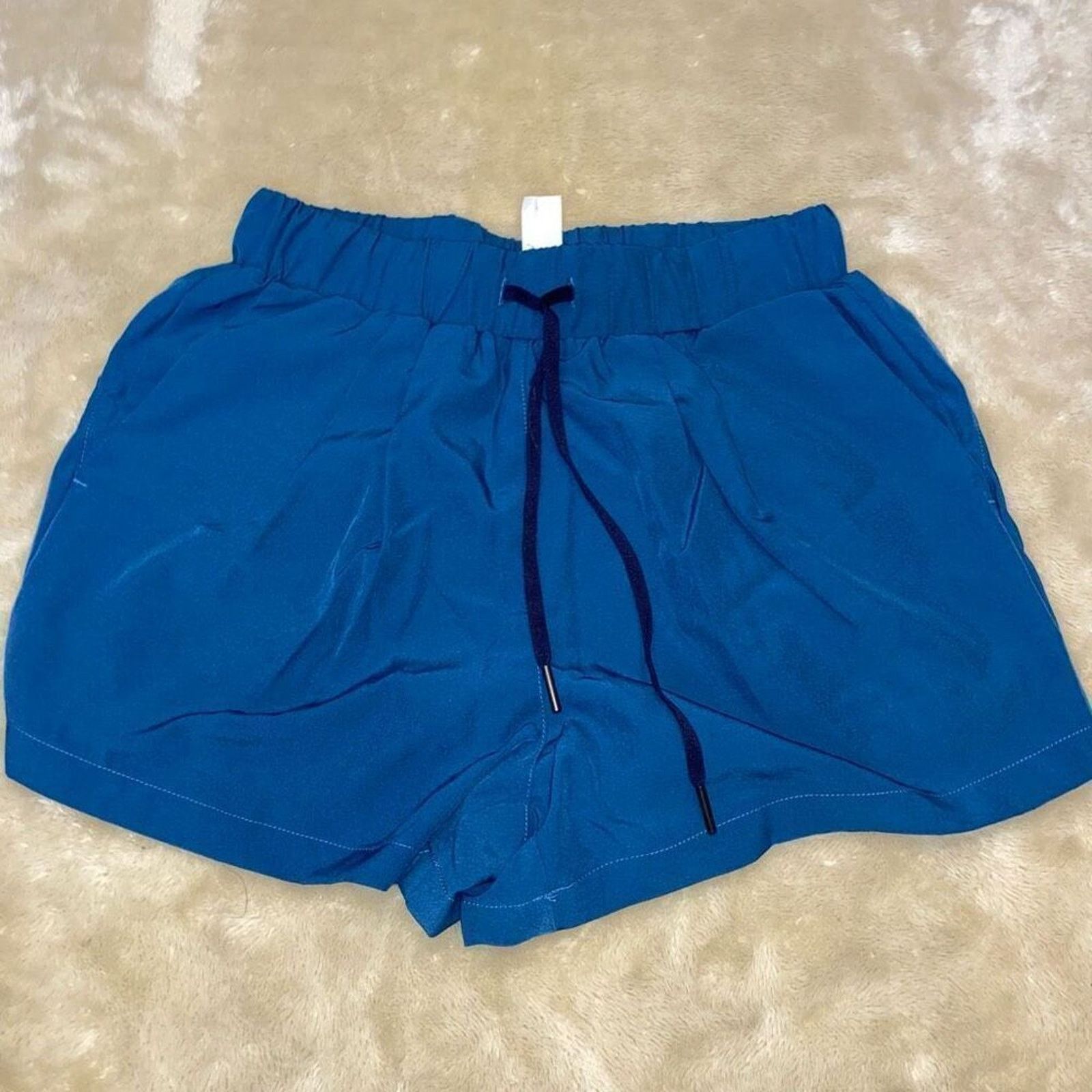 Other Blue Drawstring Athletic Sport Shorts | Sz XS Size 25" / US 0 / IT 36 - 2 Thumbnail