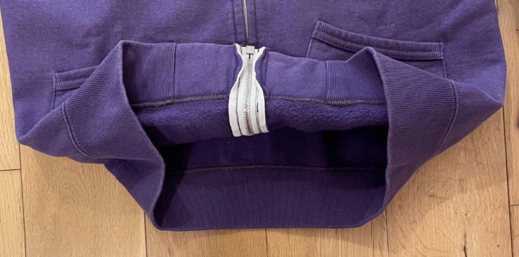 The Real McCoy's The Real McCoy's Full Zip Hooded Sweatshirt Purple Medium Size US M / EU 48-50 / 2 - 4 Thumbnail