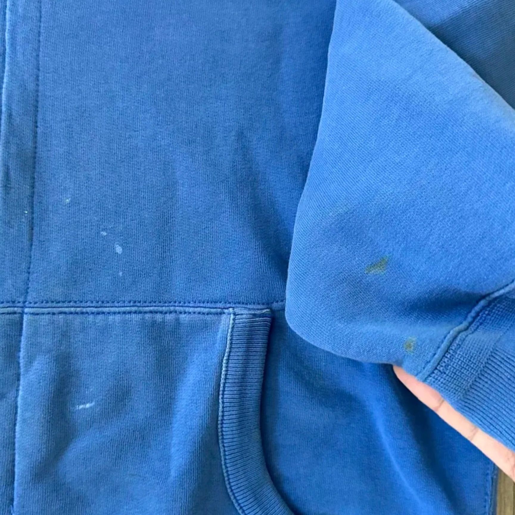 Polo Ralph Lauren VINTAGE Polo Ralph Lauren Hoodie Shirt Adult Large Blue Orange Pony Mens Size US L / EU 52-54 / 3 - 3 Thumbnail