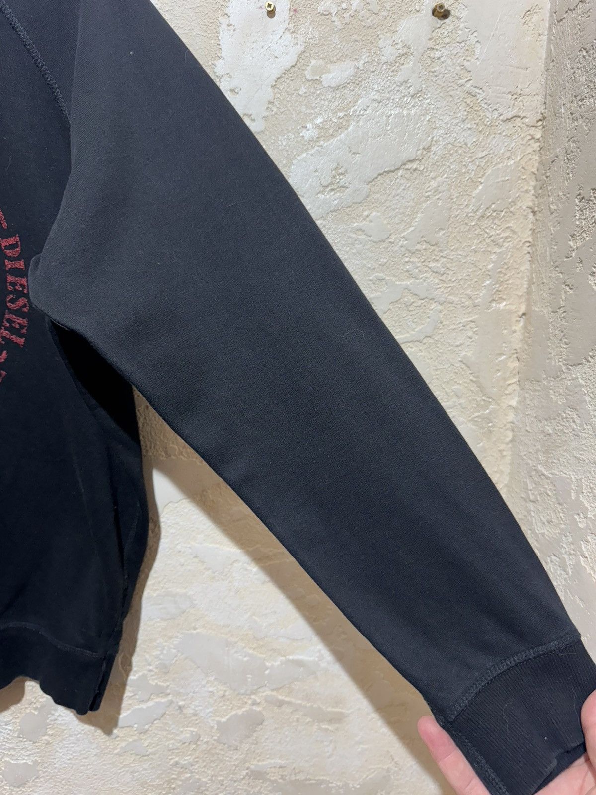 Diesel Vintage Diesel Pull Over SweatShirt Only The Brave Men's Size US M / EU 48-50 / 2 - 7 Thumbnail