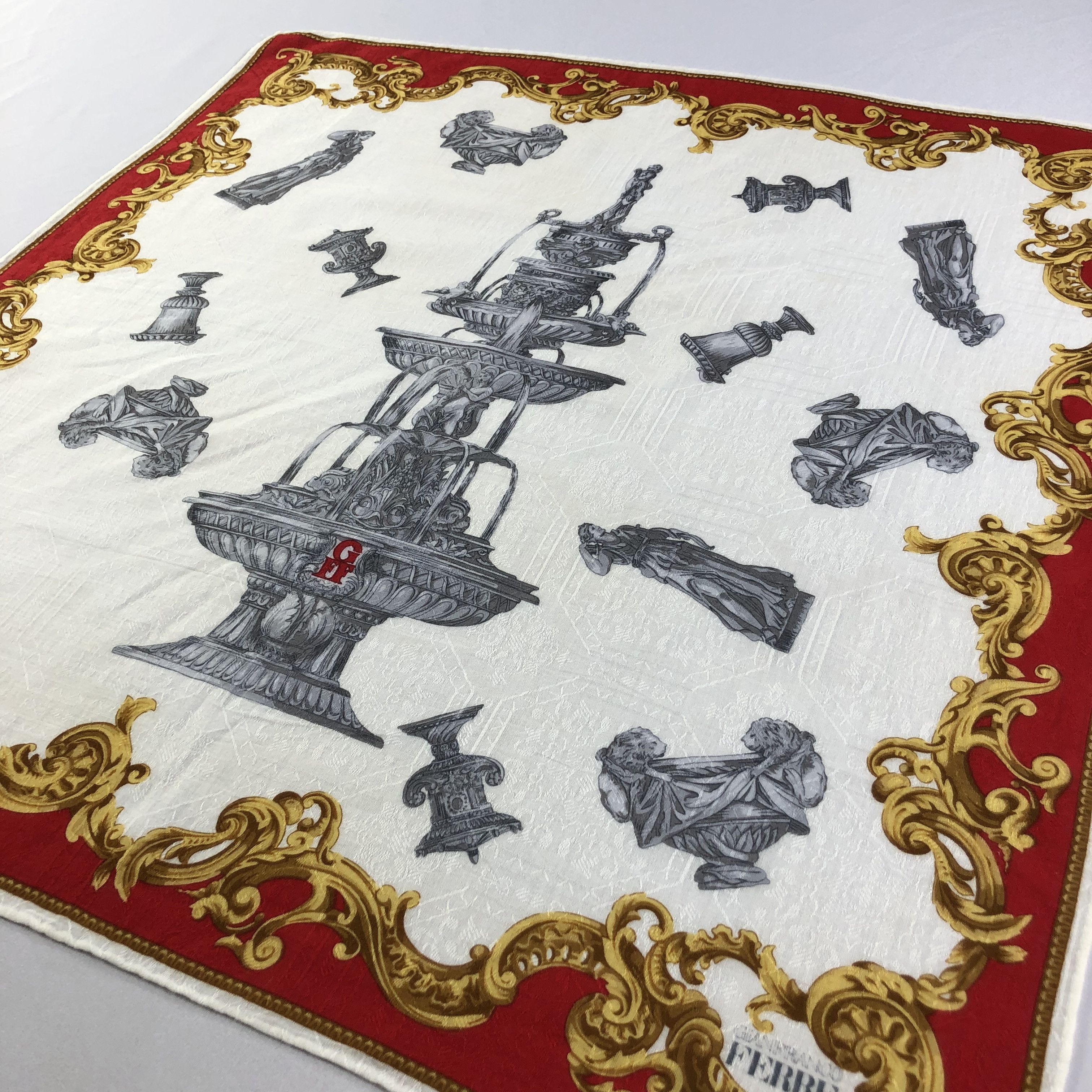 Gianfranco Ferre Gianfranco Ferre Handkerchief Neckerchief Bandana H1813 Size ONE SIZE - 3 Thumbnail
