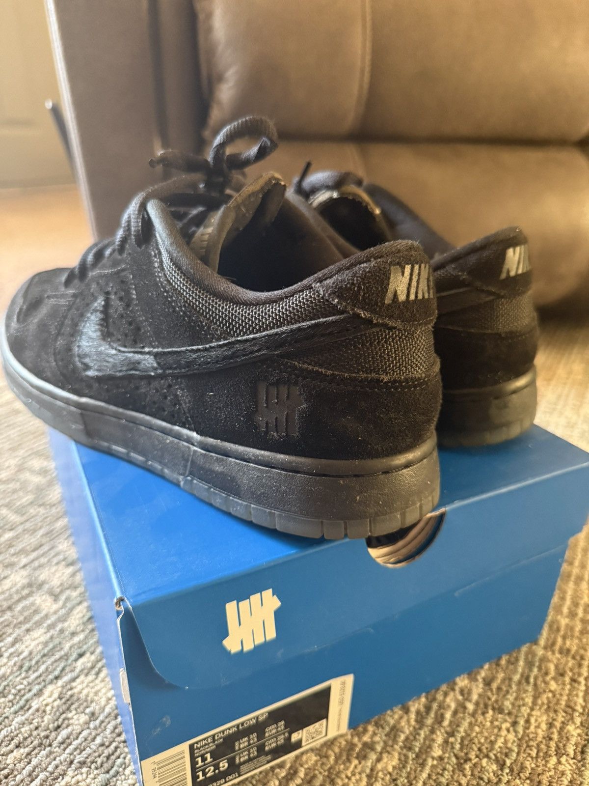 Nike × Undefeated Nike Dunk Low x Undefeated Collab Size US 11 / EU 44 - 1 Thumbnail