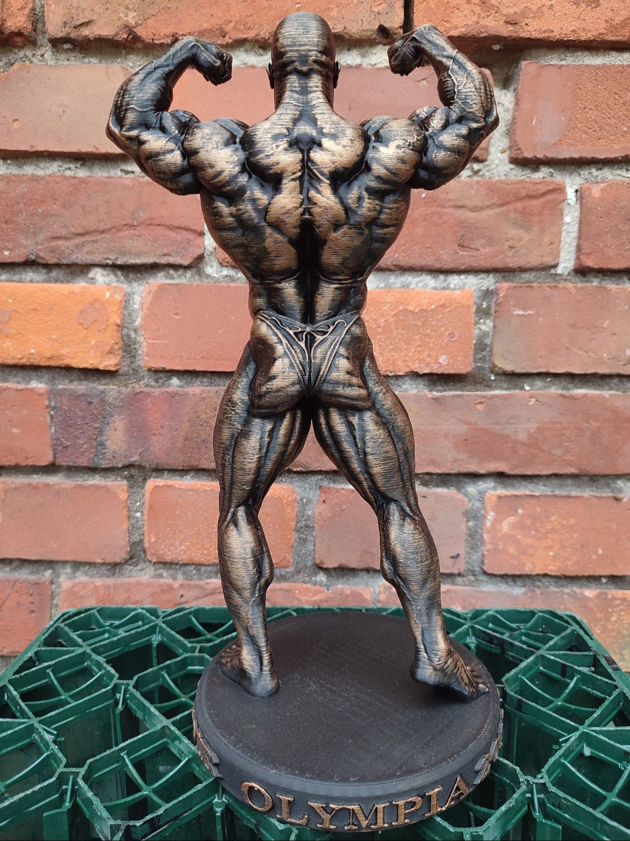 Other Gym statue Phil Heath Mr Olympia Bodybuilding 35cm Size ONE SIZE - 4 Thumbnail