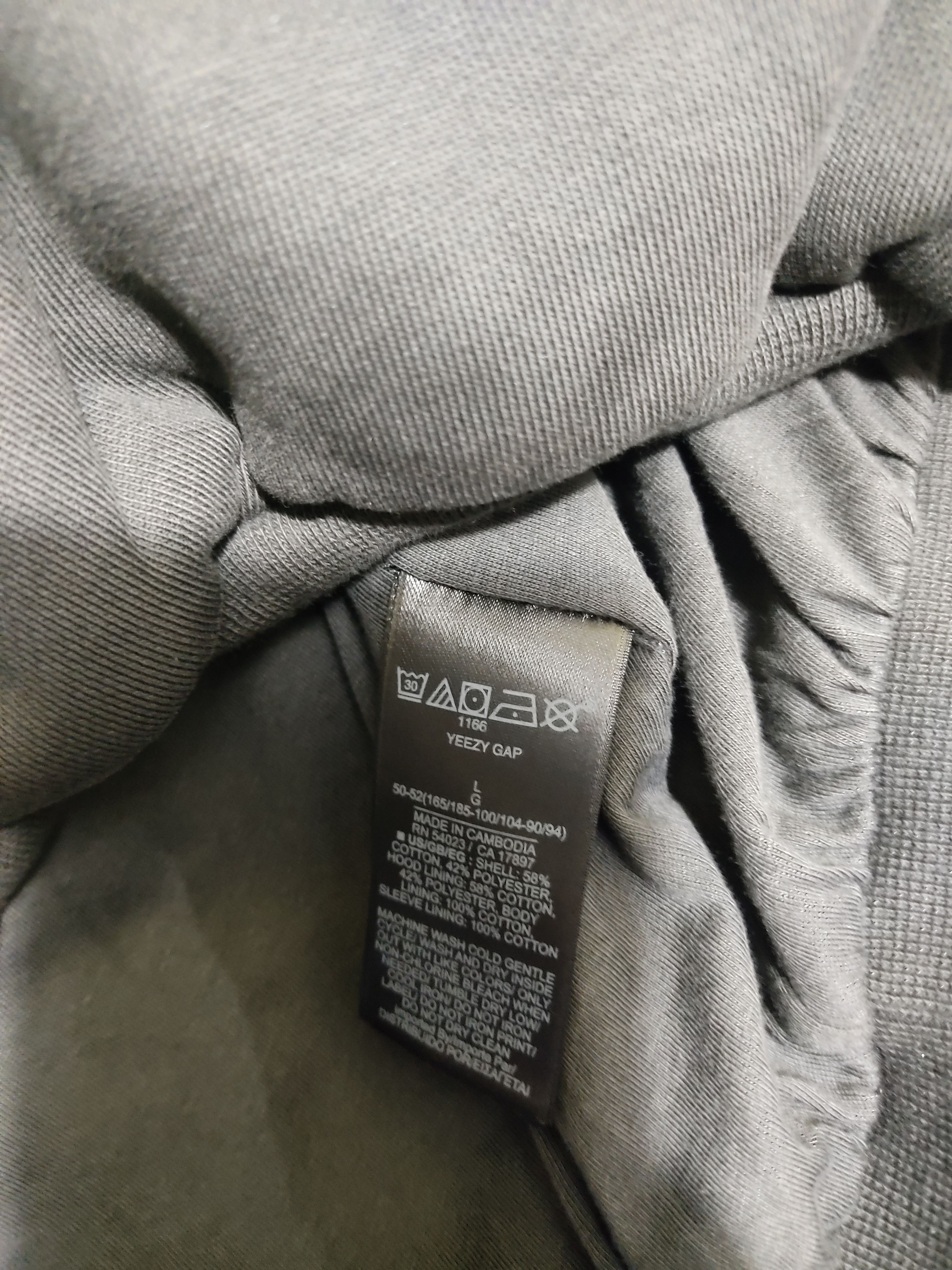 Balenciaga × Gap × Kanye West 🕊️BNWT Yzy Yeezy Gap Balenciaga Dove Gray hoodie Size US L / EU 52-54 / 3 - 8 Thumbnail