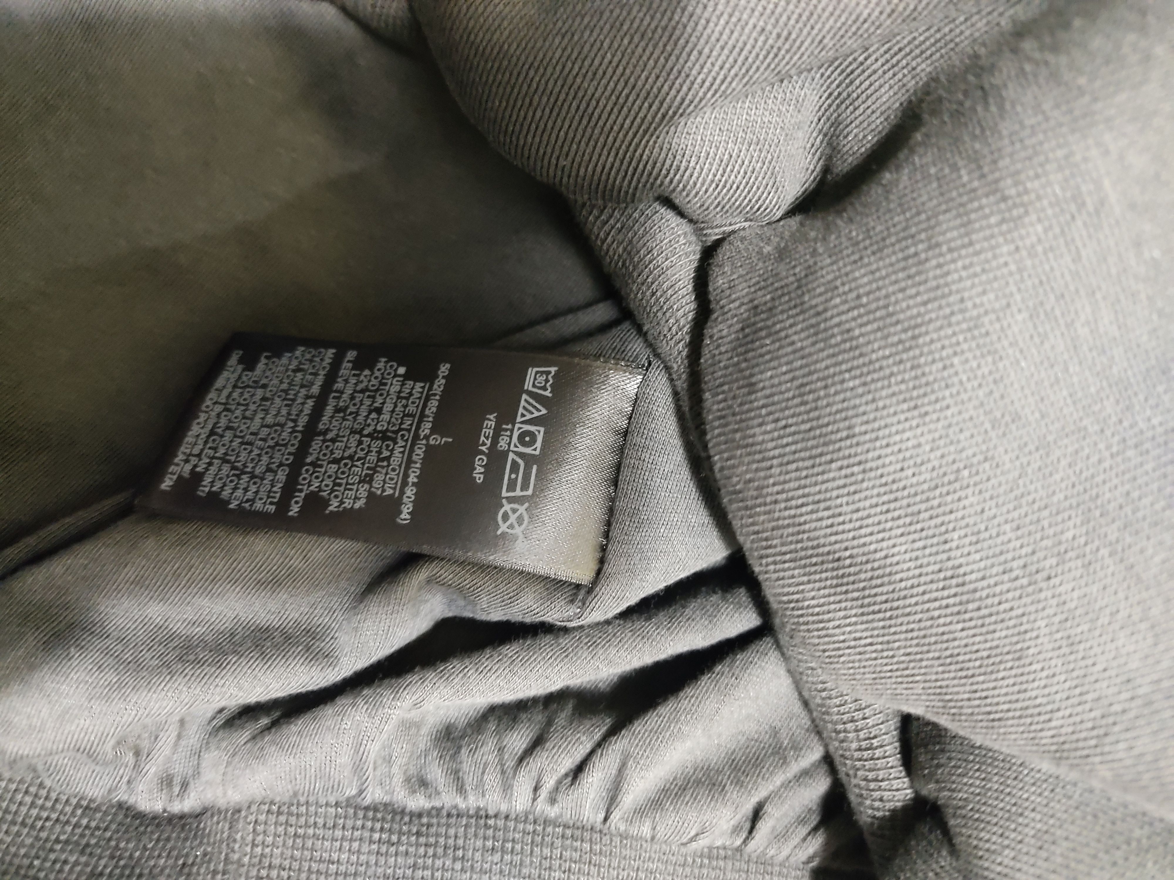 Balenciaga × Gap × Kanye West 🕊️Yzy Yeezy Gap Balenciaga Dove Gray hoodie Size US L / EU 52-54 / 3 - 15 Thumbnail