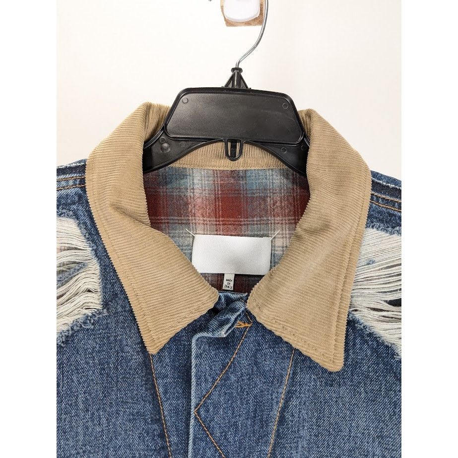 Maison Margiela o1rshd1 Denim Jacket in Blue Size US L / EU 52-54 / 3 - 2 Thumbnail