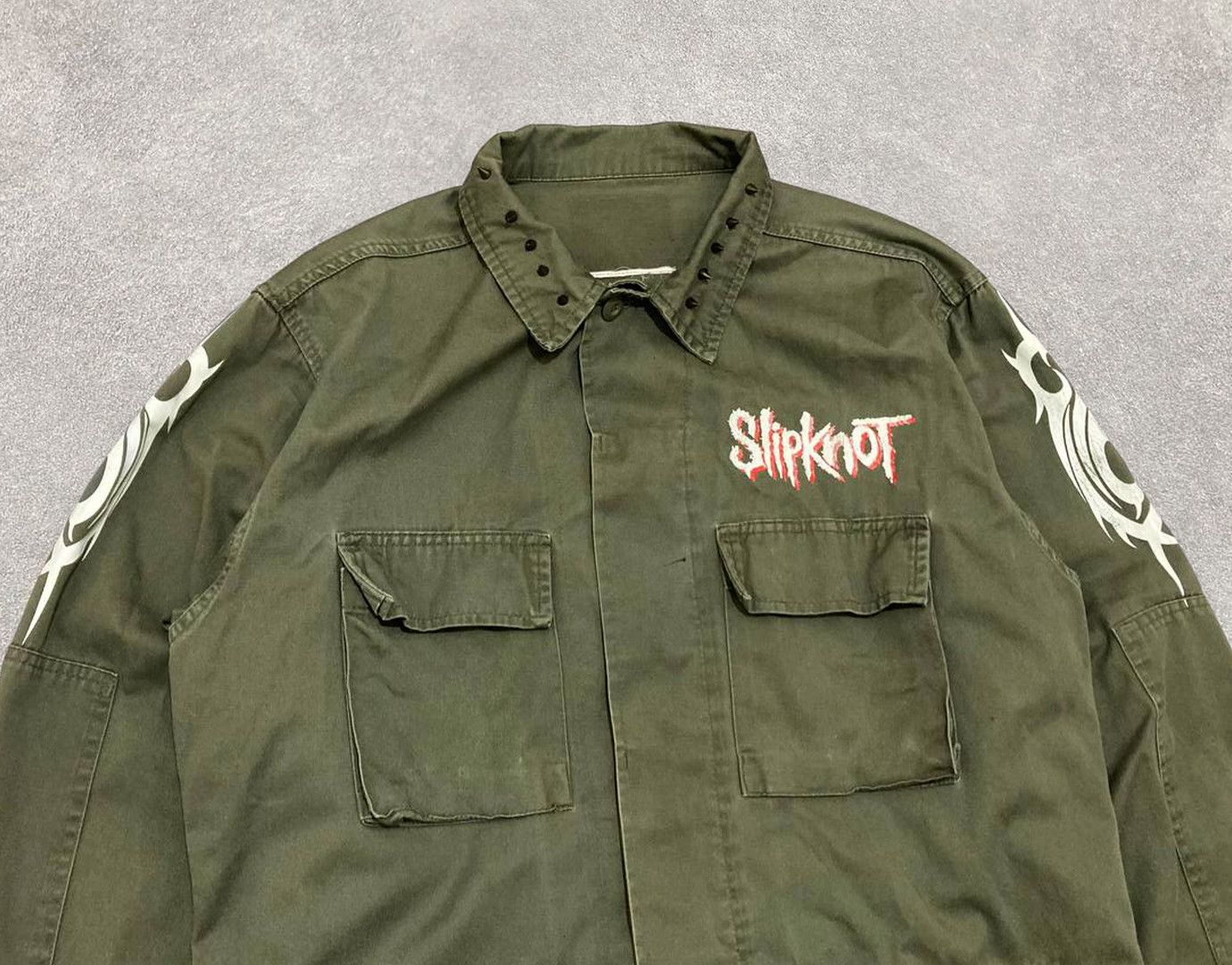 Slipknot Vintage Slipknot military jacket M65 khaki (2007) Size US L / EU 52-54 / 3 - 2 Thumbnail